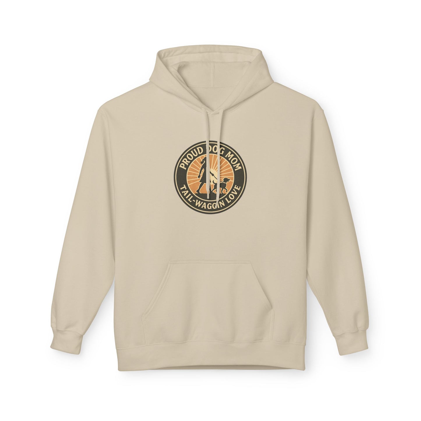 Hoodie for Dog Moms - Unisex Midweight Softstyle Fleece Hoodie