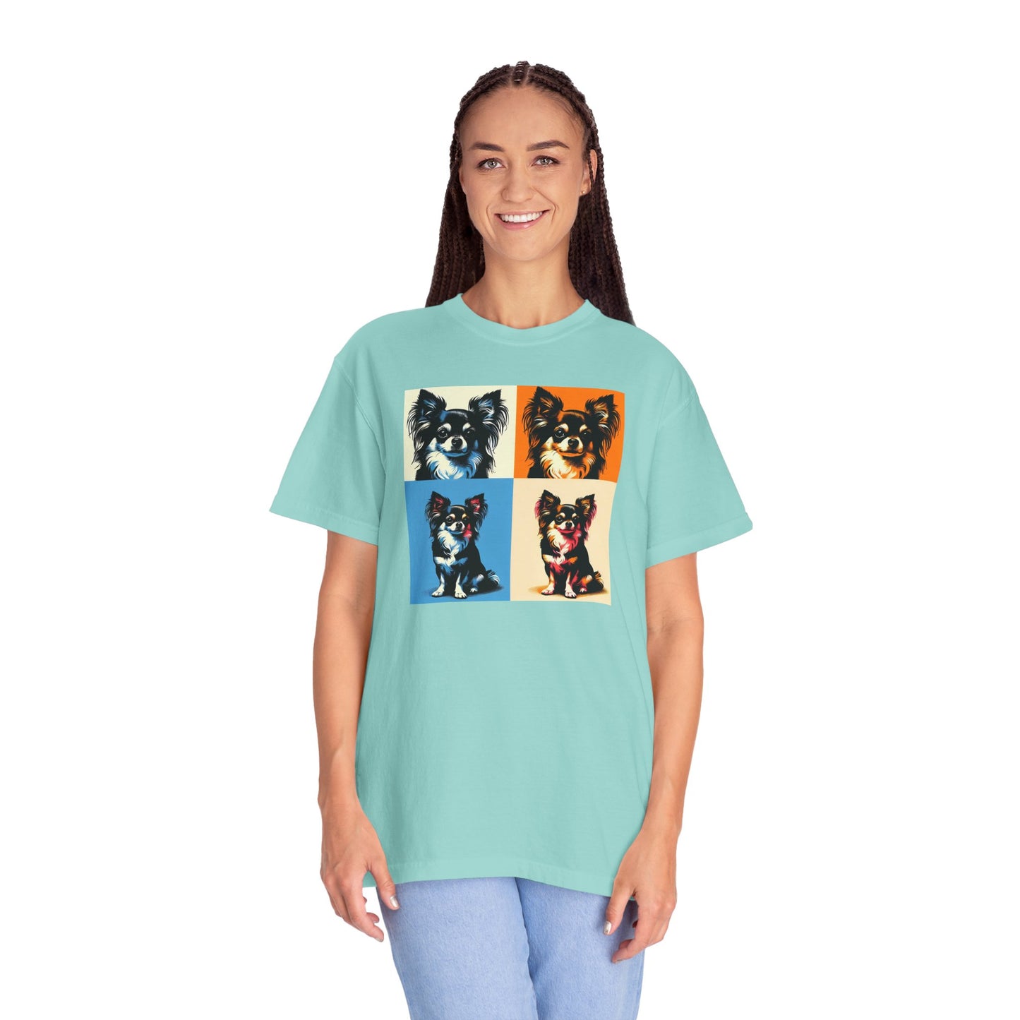 Chihuahua Pop Art Unisex T-shirt - Colorful Graphic Tee for Dog Lovers