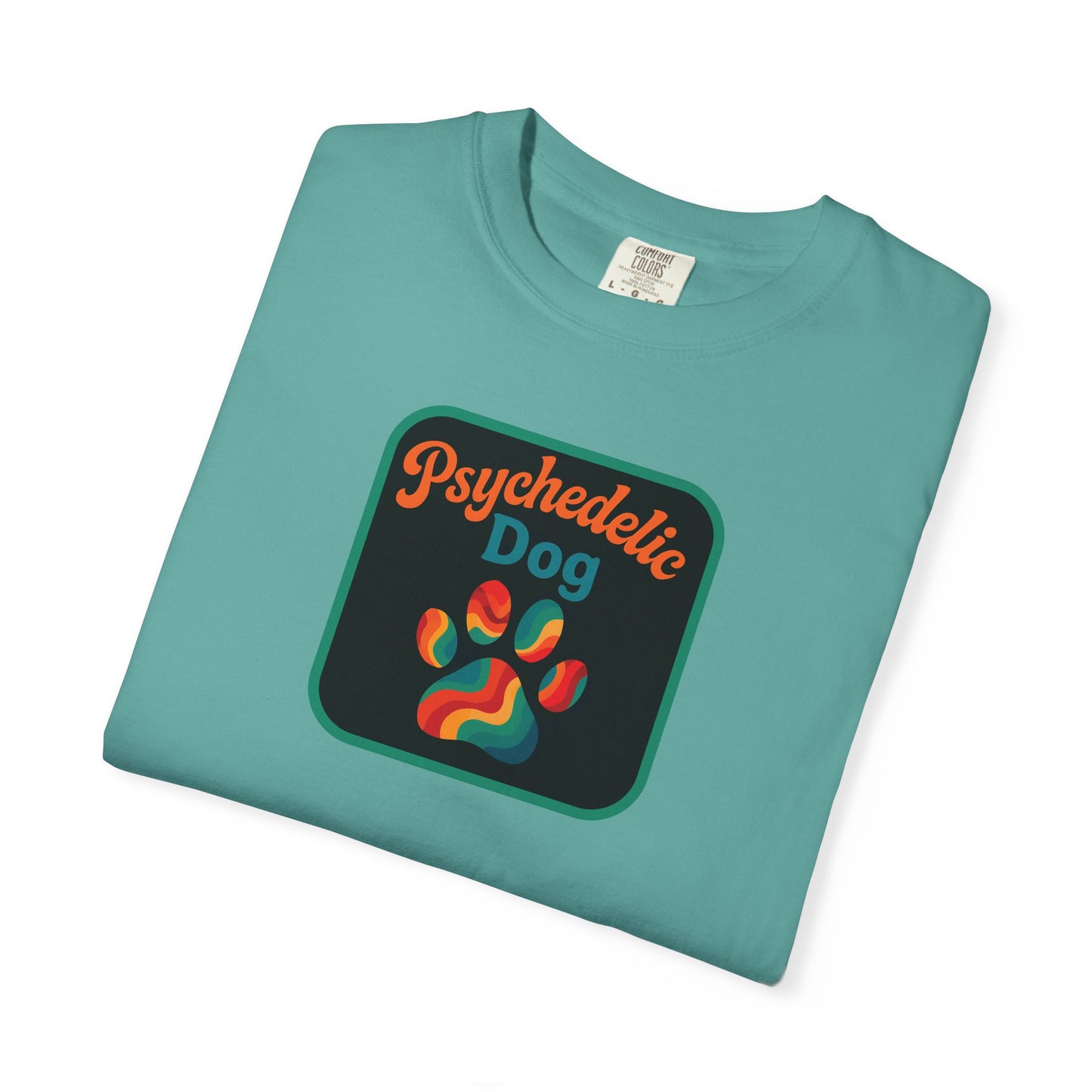 Psychedelic Dog T-shirt
