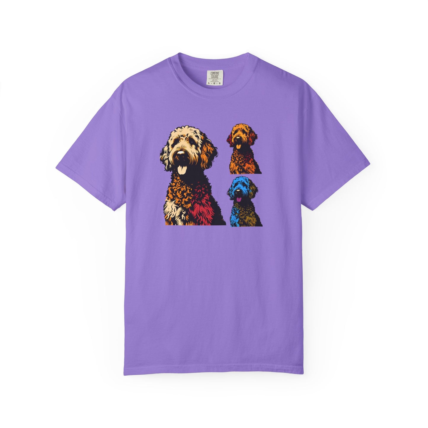 Labradoodle Love Tee – Color Splash Edition