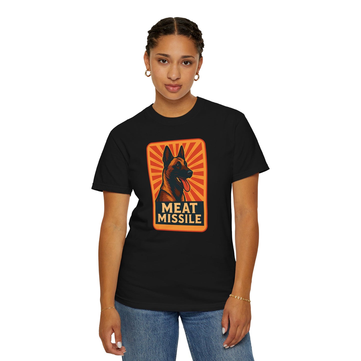 🚀 Belgian Malinois “Meat Missile” Tee