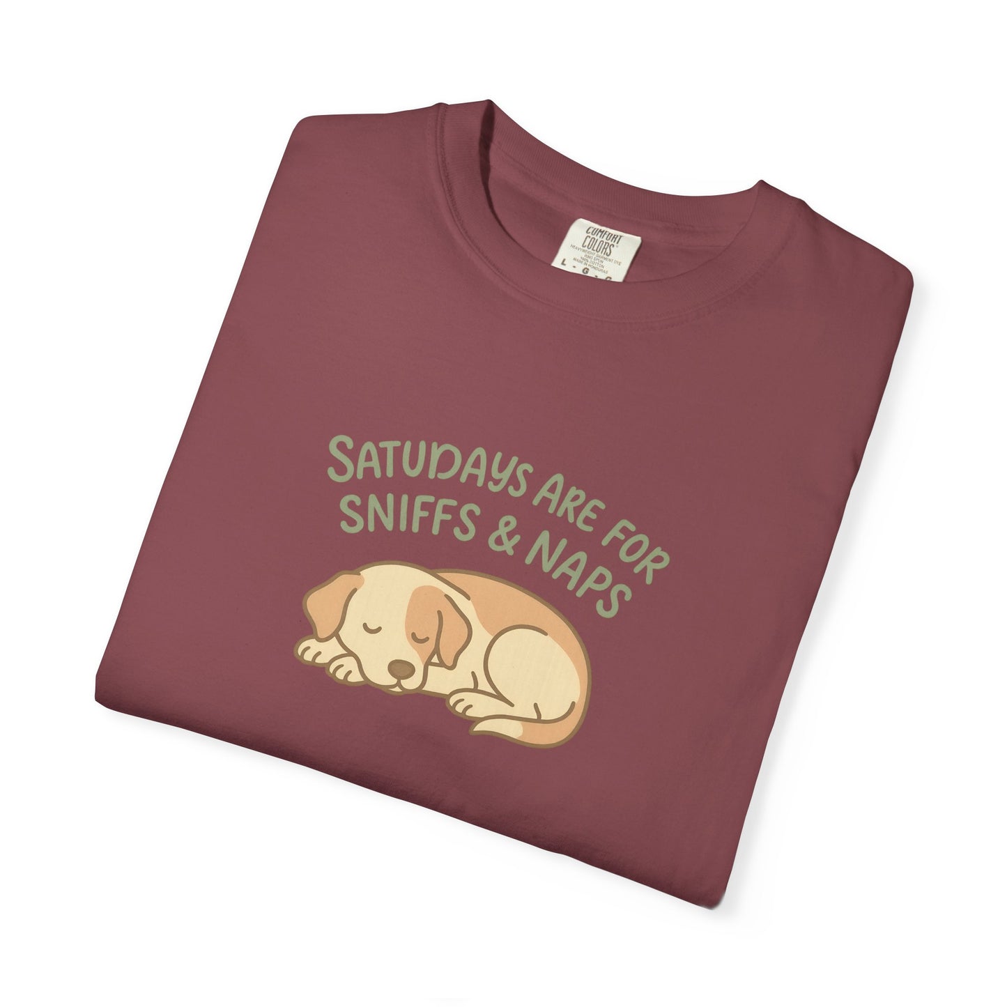 Saturdays are for naps Dog Dad T-Shirt