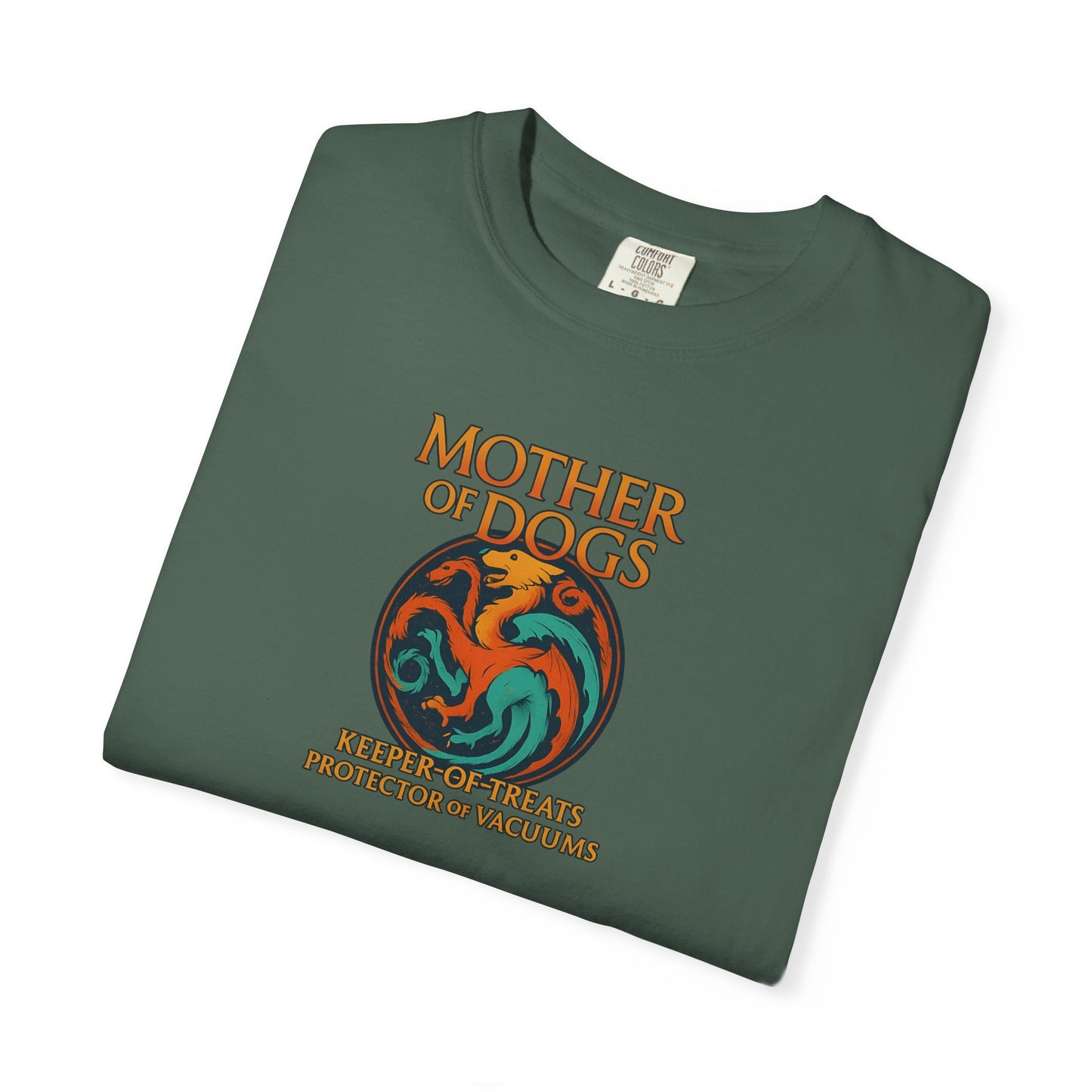Mother of Dogs T-shirt, Pet Lover Gift, Funny Dog Mom Shirt, Casual Everyday Tee, Birthday Gift for Dog Lovers
