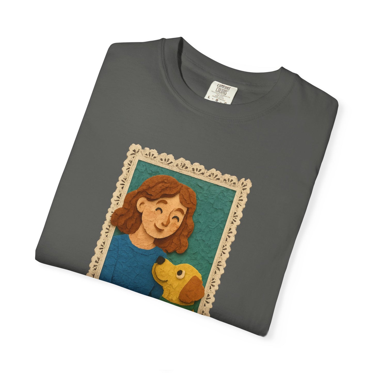 Dog Mom T-shirt - Unisex Garment-Dyed Tee for Pet Lovers