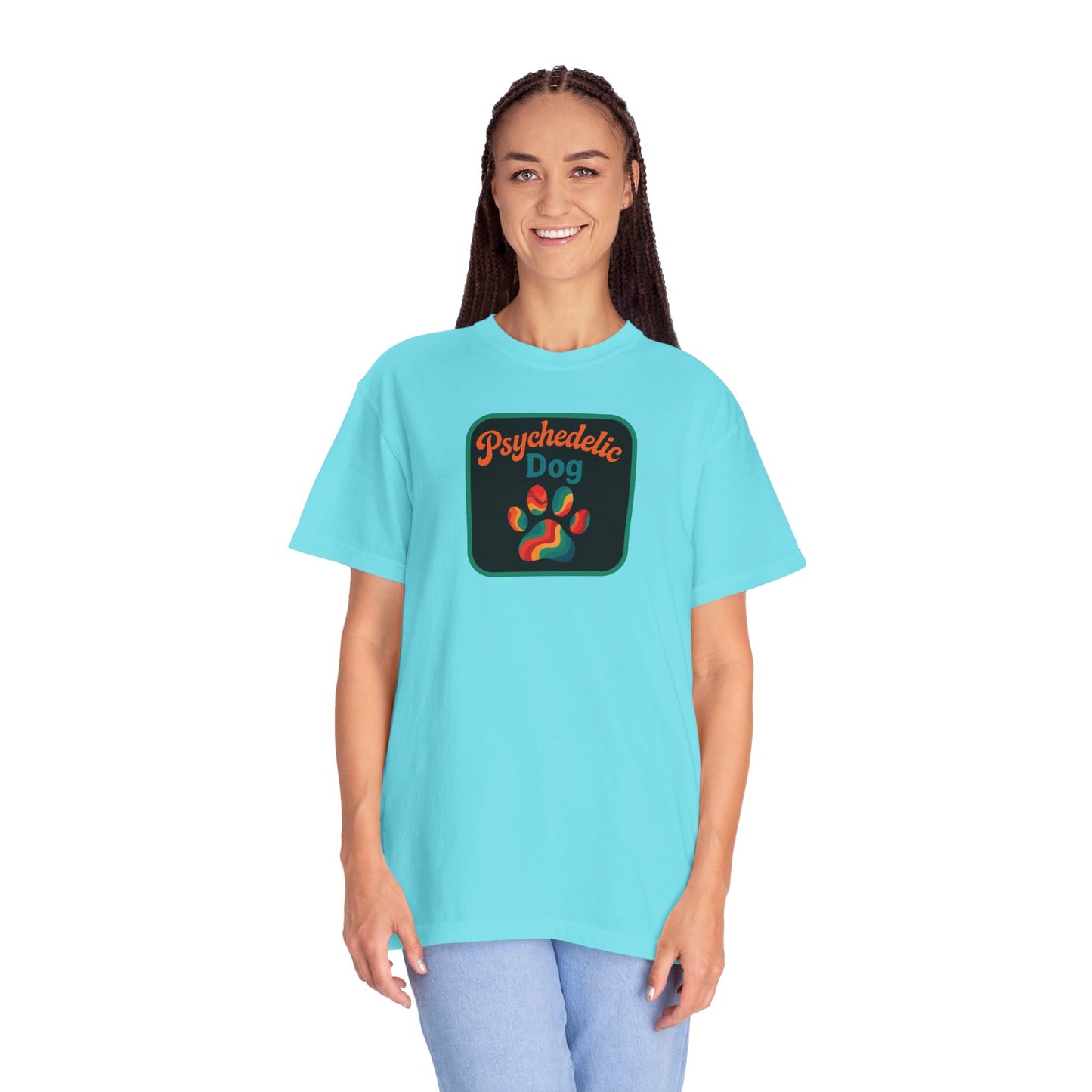 Psychedelic Dog T-shirt