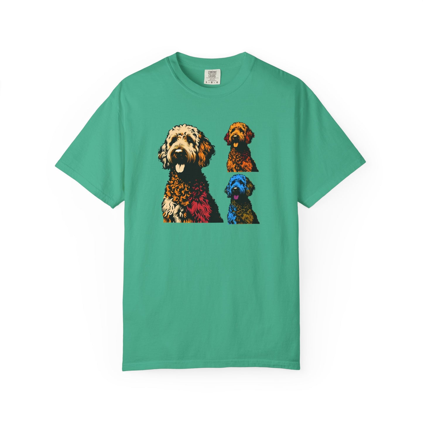 Labradoodle Love Tee – Color Splash Edition