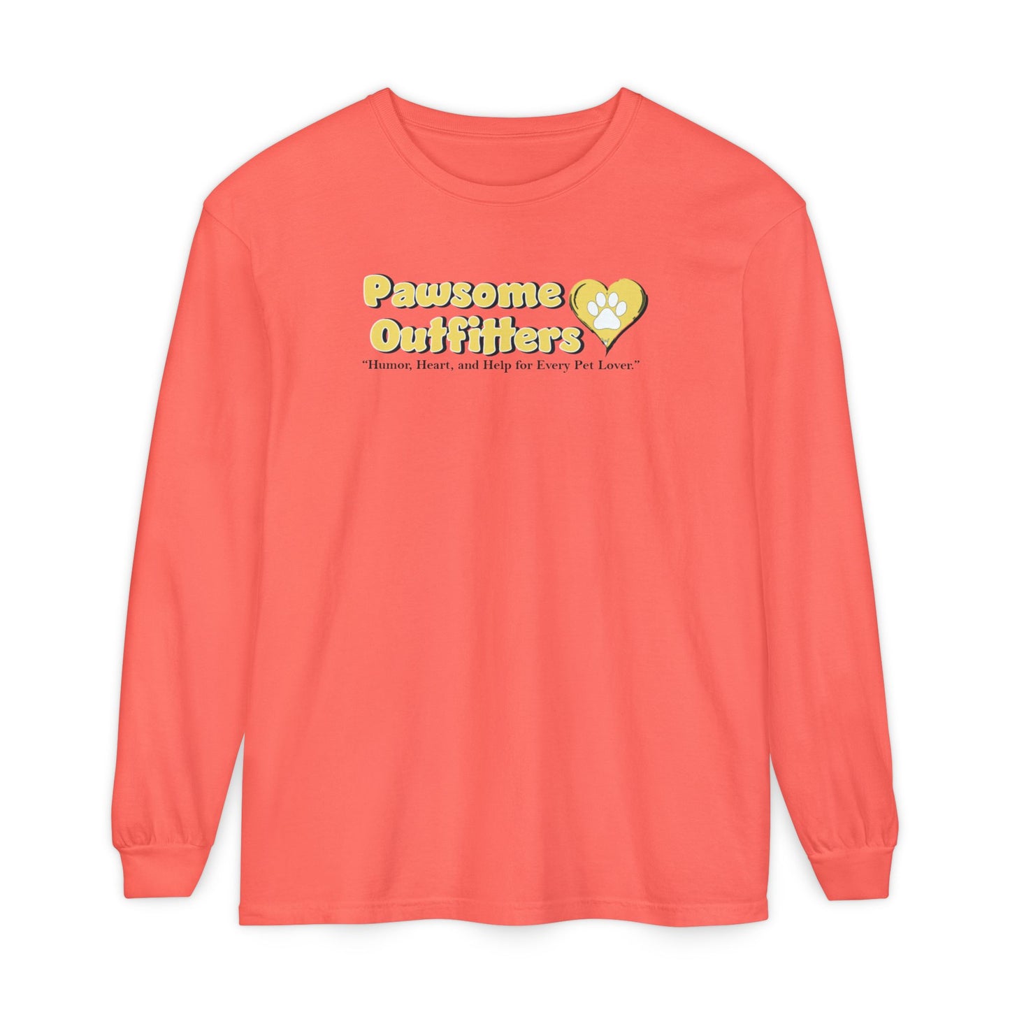 Pawsome Outfitters Unisex Garment-dyed Long Sleeve T-Shirt