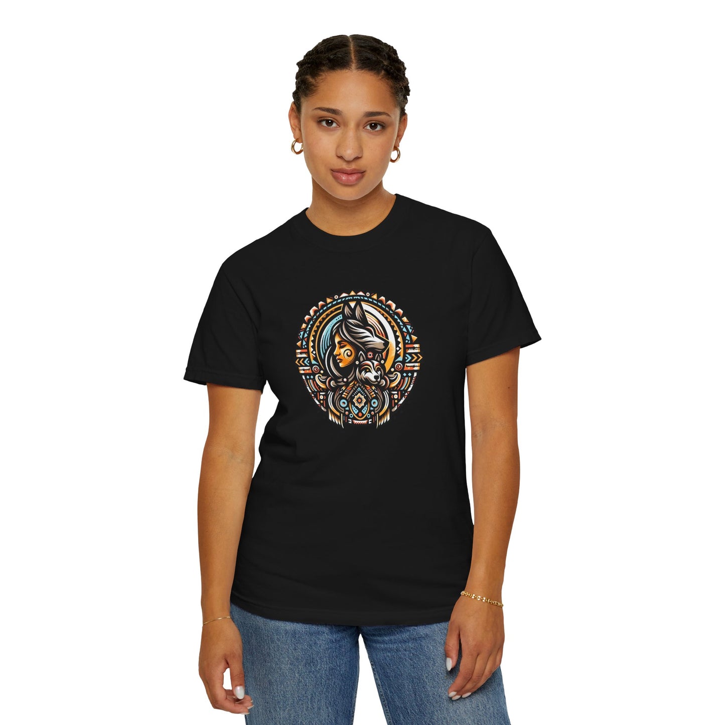 Tribal Art Unisex T-Shirt | Bohemian Style Tee, Graphic Tee, Casual Wear, Unique Gifts, Summer Fashion