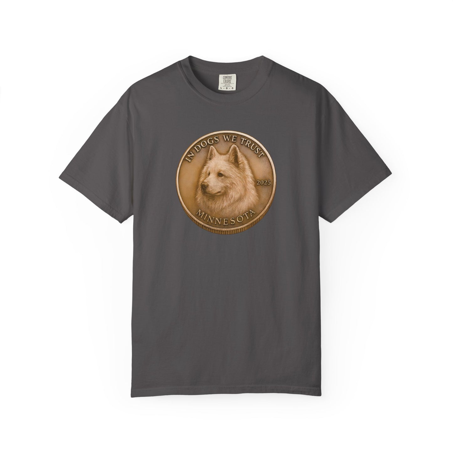 Minnesota State Coin T-Shirt Collection - Proud Dog Breed Illustrations
