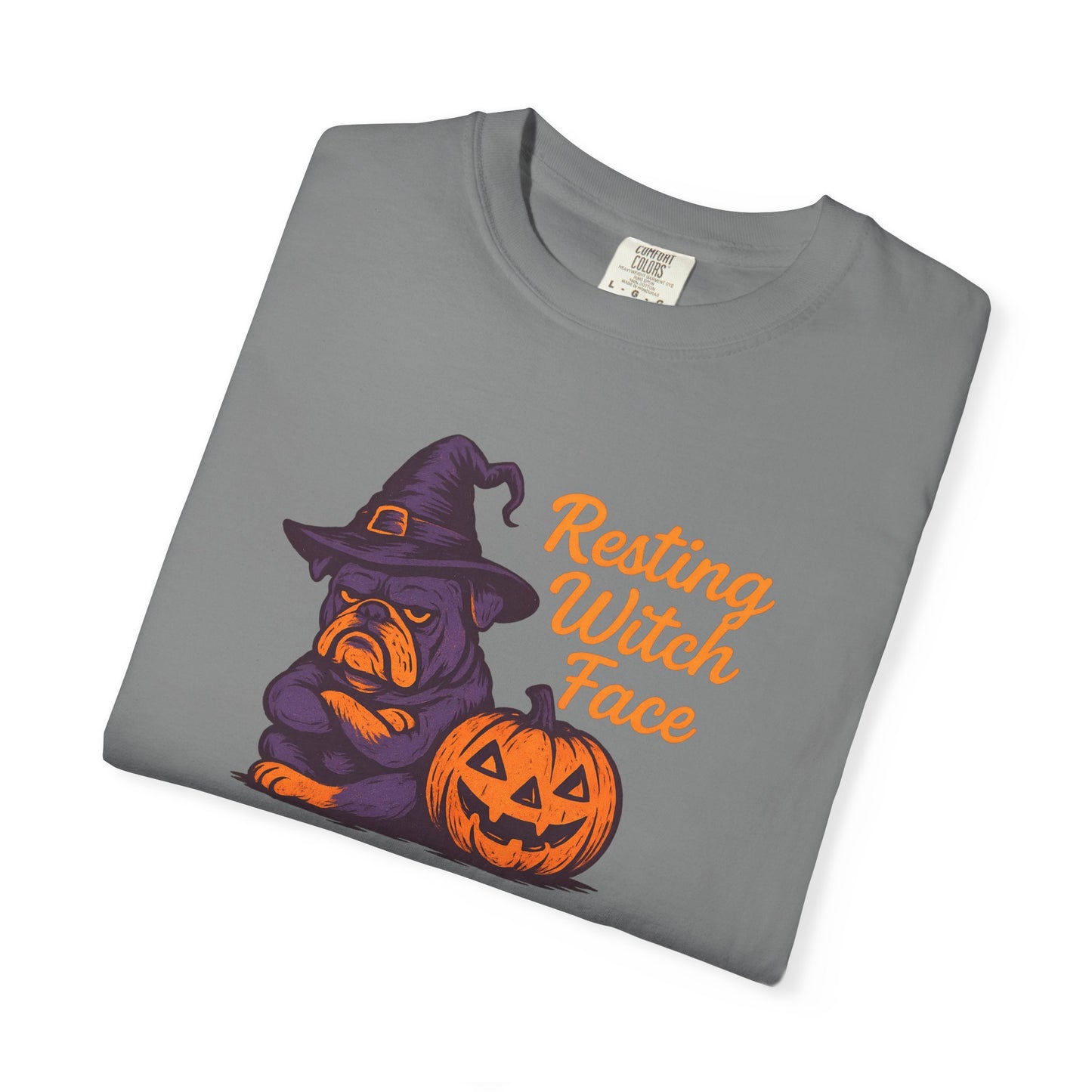 Halloween Witch T-Shirt, Funny Resting Witch Face Tee, Unisex Halloween Apparel, Spooky Season Shirt, Fall Festive Wear