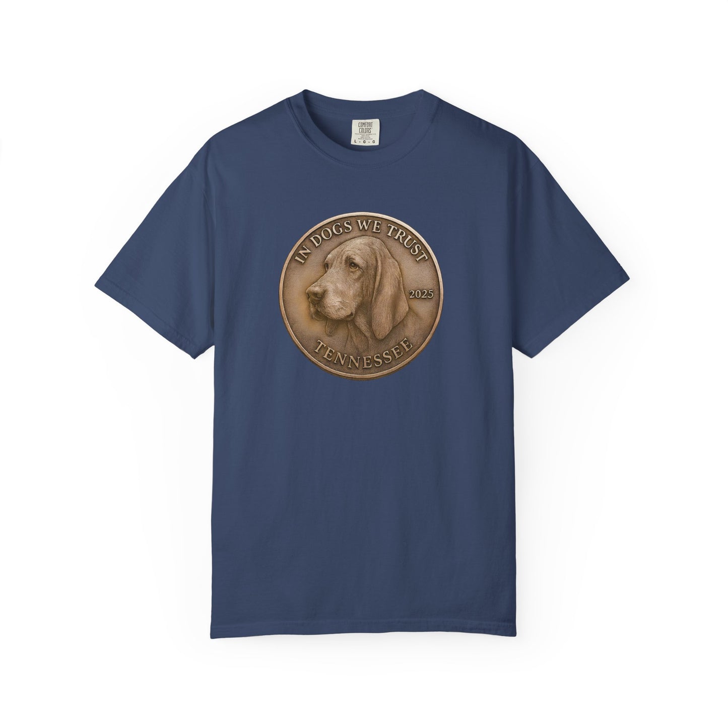 Tennessee State Coin T-Shirt Collection - Proud Dog Breed Illustrations