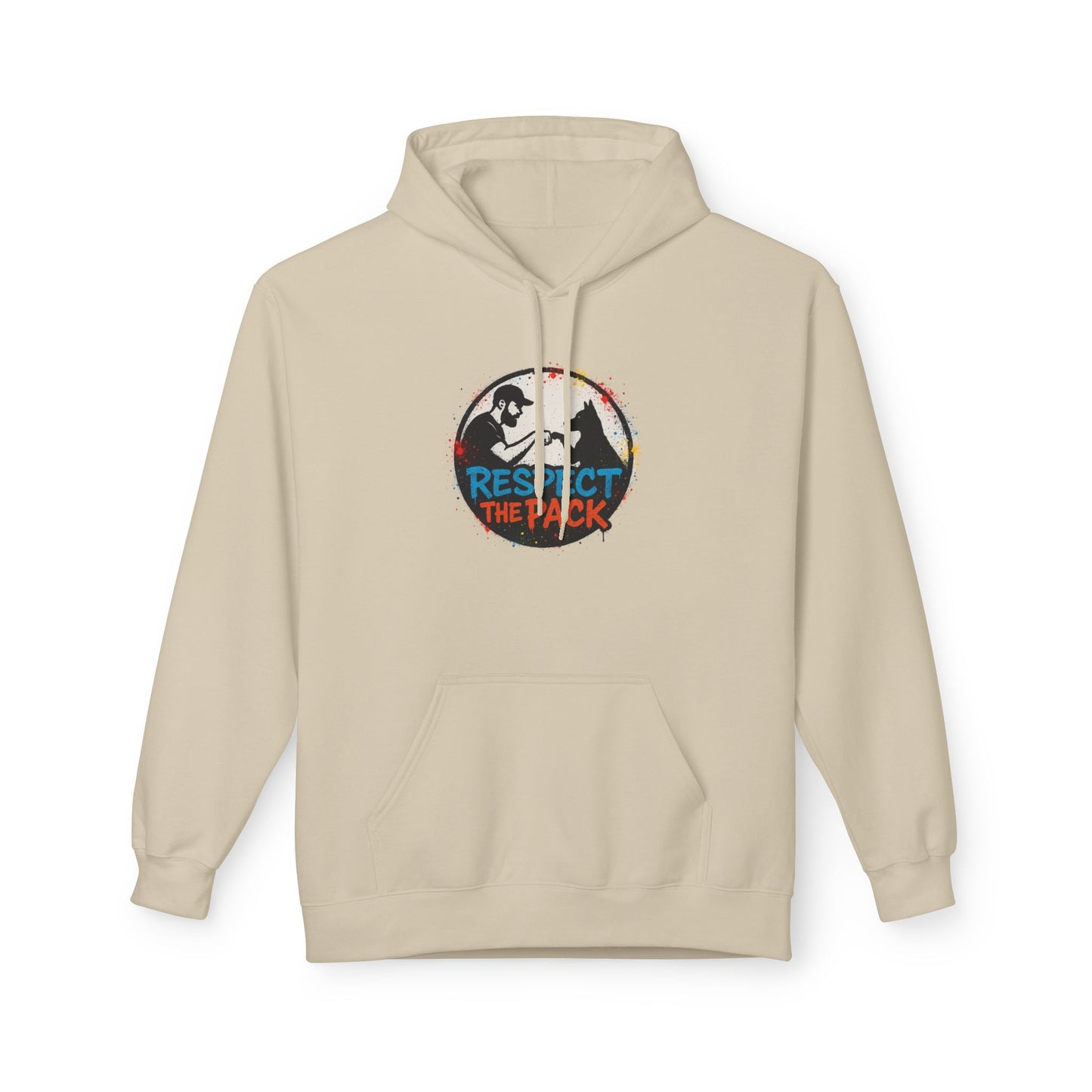 Dog Dad Fleece Hoodie, Unisex Softstyle Hooded Sweatshirt, Perfect Gift for Dog Lovers, Comfortable and Stylish