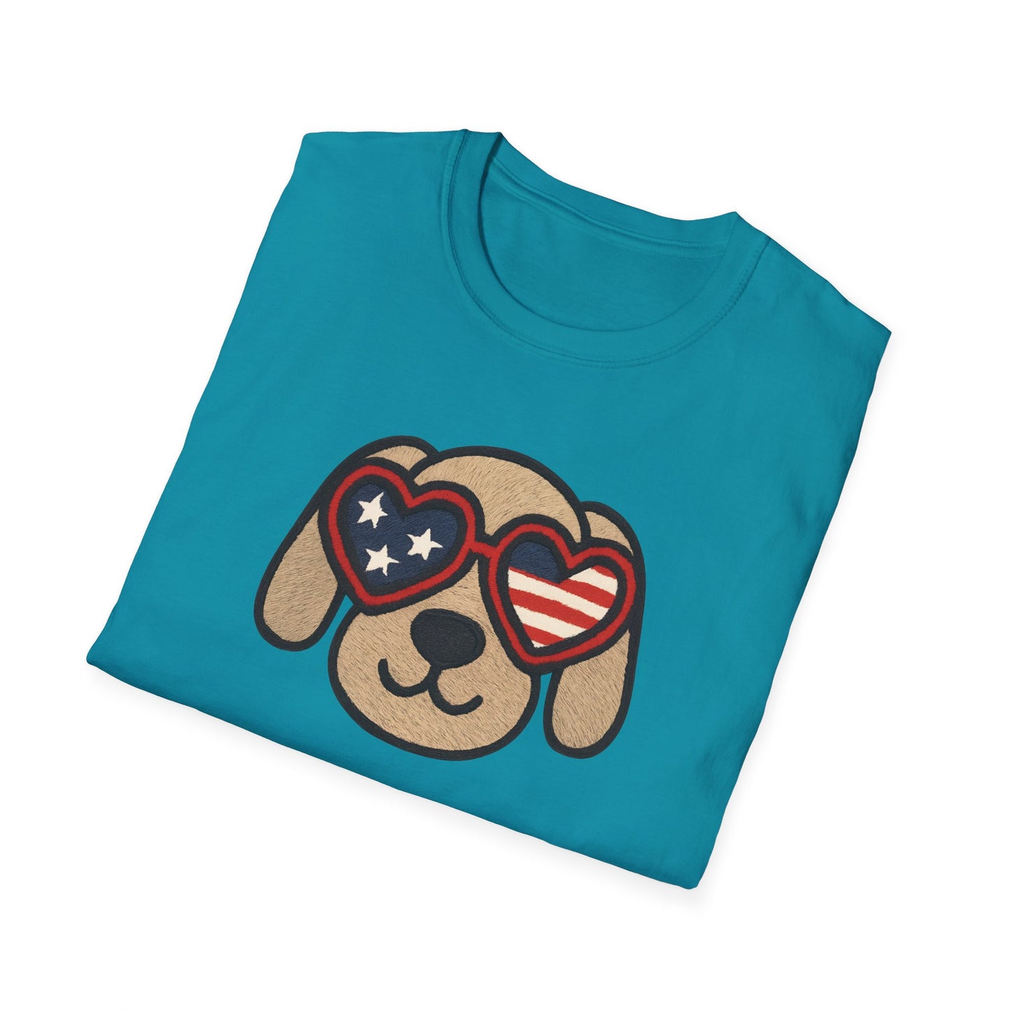 Patriotic Unisex T-Shirt with Flag Design, USA Pride Shirt, Everyday Wear, 4th of July Gift, Casual Style, American Flag Tee
