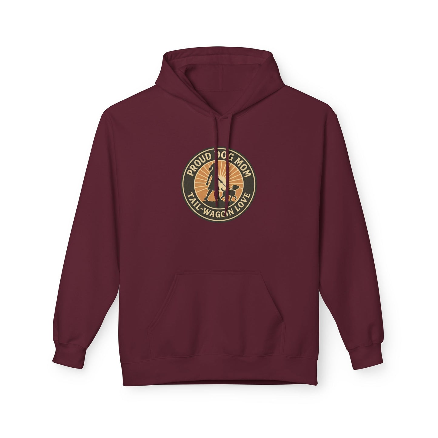 Hoodie for Dog Moms - Unisex Midweight Softstyle Fleece Hoodie