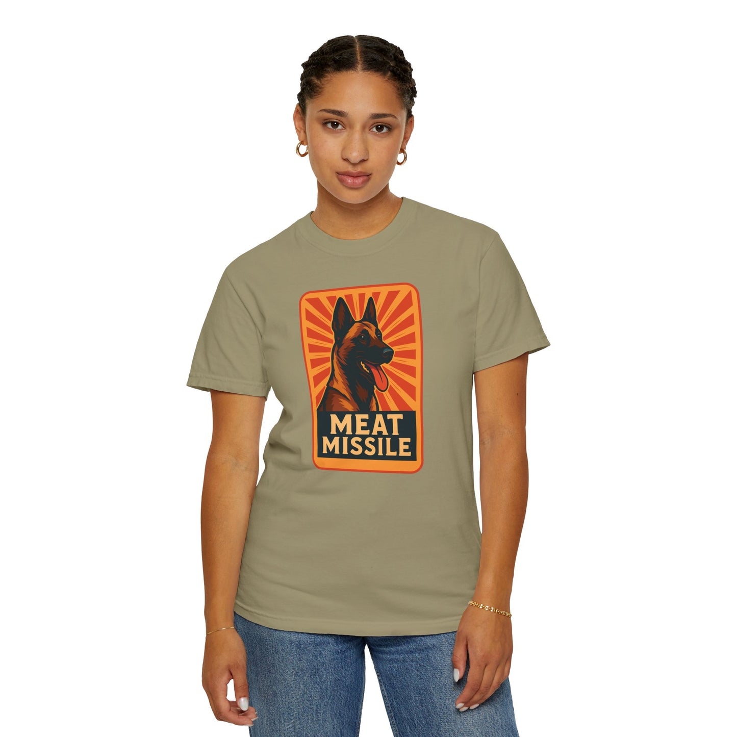 🚀 Belgian Malinois “Meat Missile” Tee