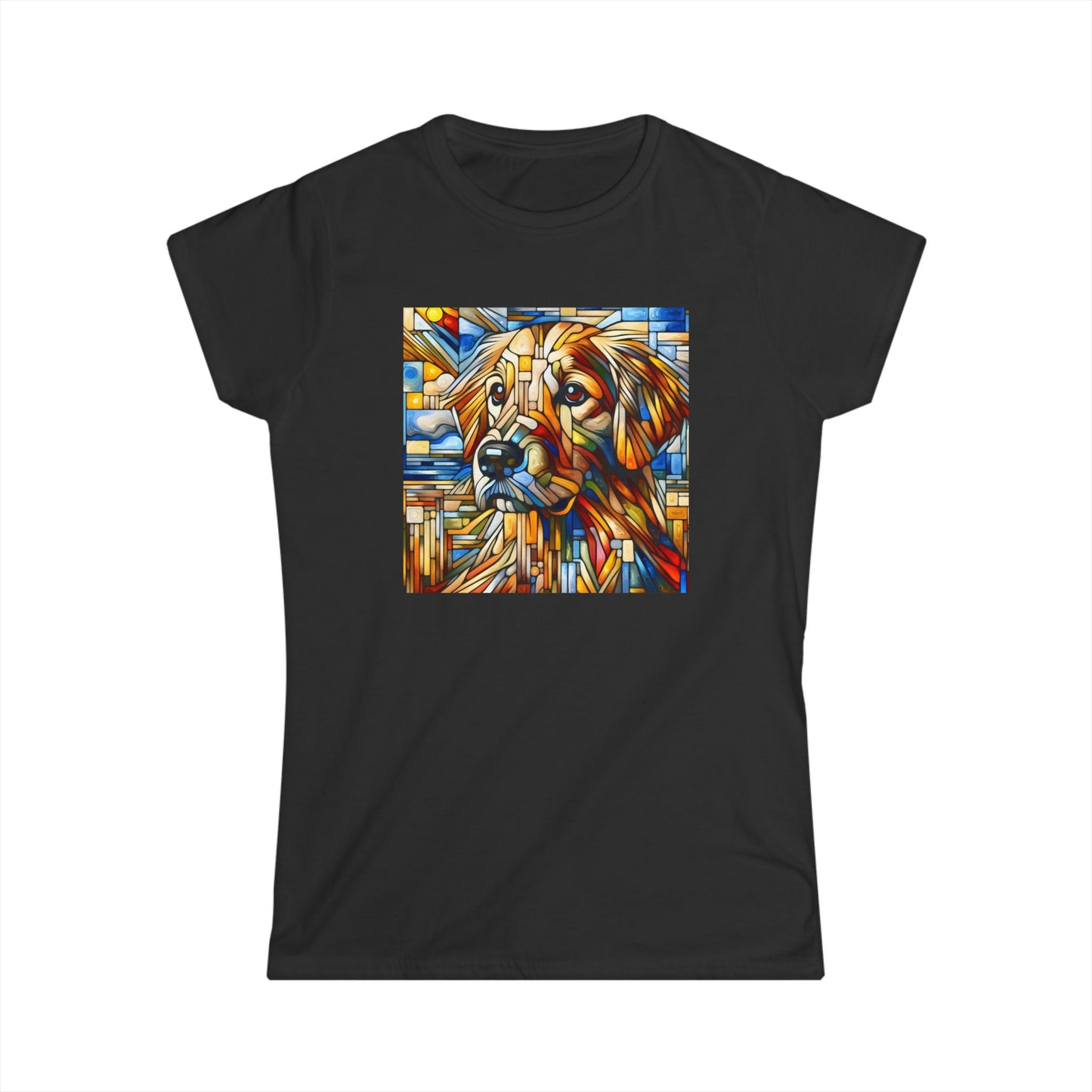 “Golden Glow – Golden Retriever Tee” - Perfect Pet Lover Gift