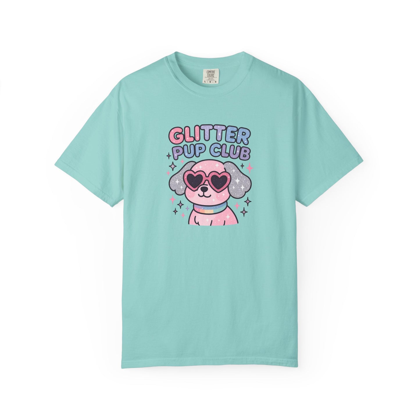 Glitter Pup Club Unisex T-Shirt, Cute Dog Tee, Pet Lovers Gift, Fun Casual Wear, Animal Lover Shirt, Summer Essentials