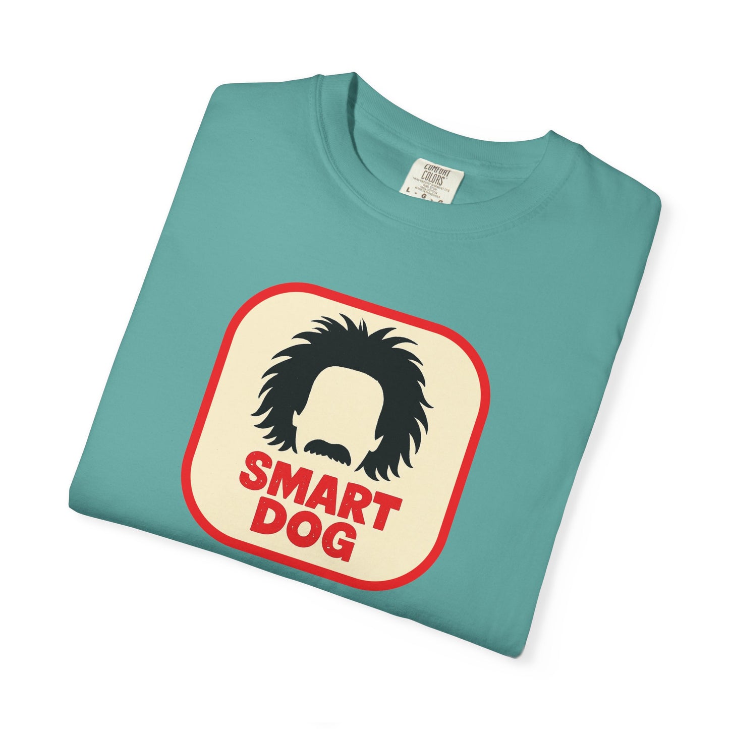 Dog Lover Graphic T-shirt - Smart Dog, Albert Einstein Design