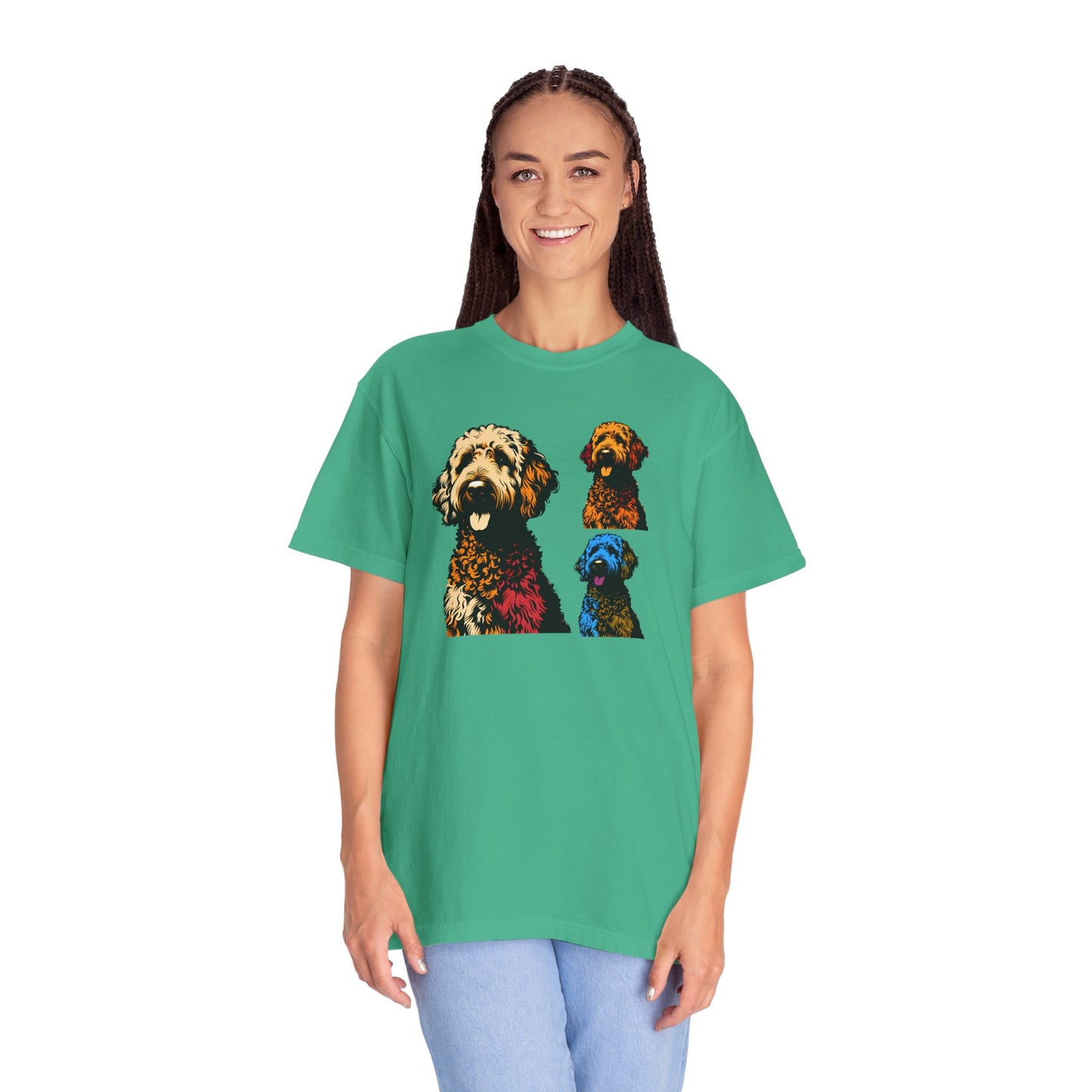 Labradoodle Love Tee – Color Splash Edition