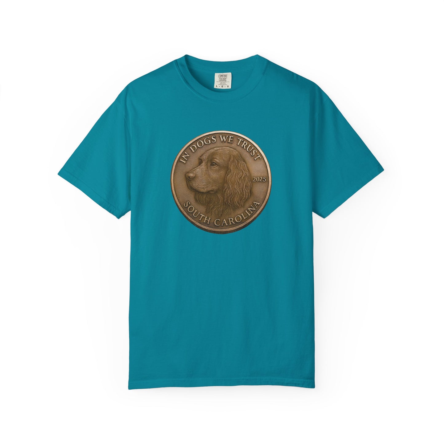 South Carolina State Coin T-Shirt Collection - Proud Dog Breed Illustrations