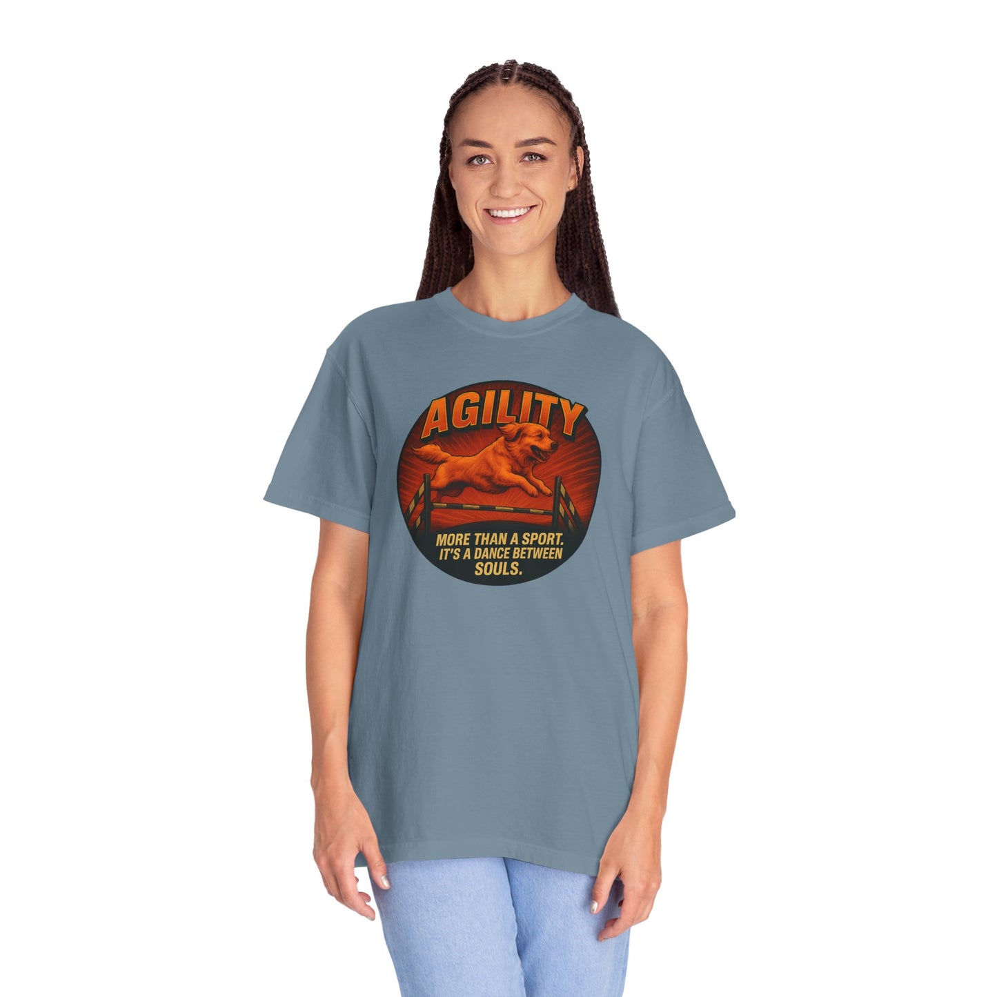 Agility Dog Sport Unisex Garment-Dyed T-Shirt