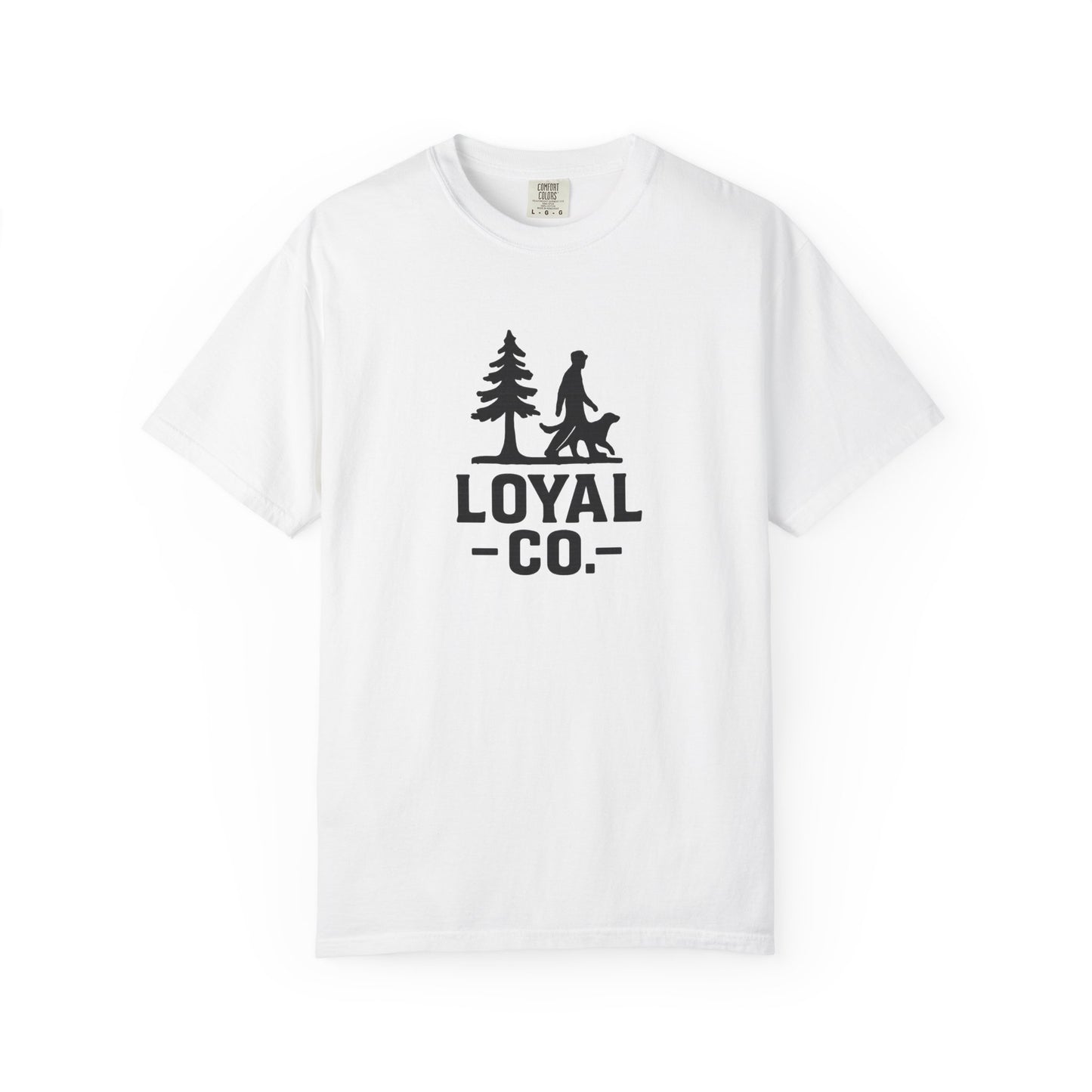 Loyal Co. Unisex Garment-Dyed T-shirt – Perfect for Outdoor Enthusiasts, Casual Wear, Gifts, and Eco-Friendly Fashion