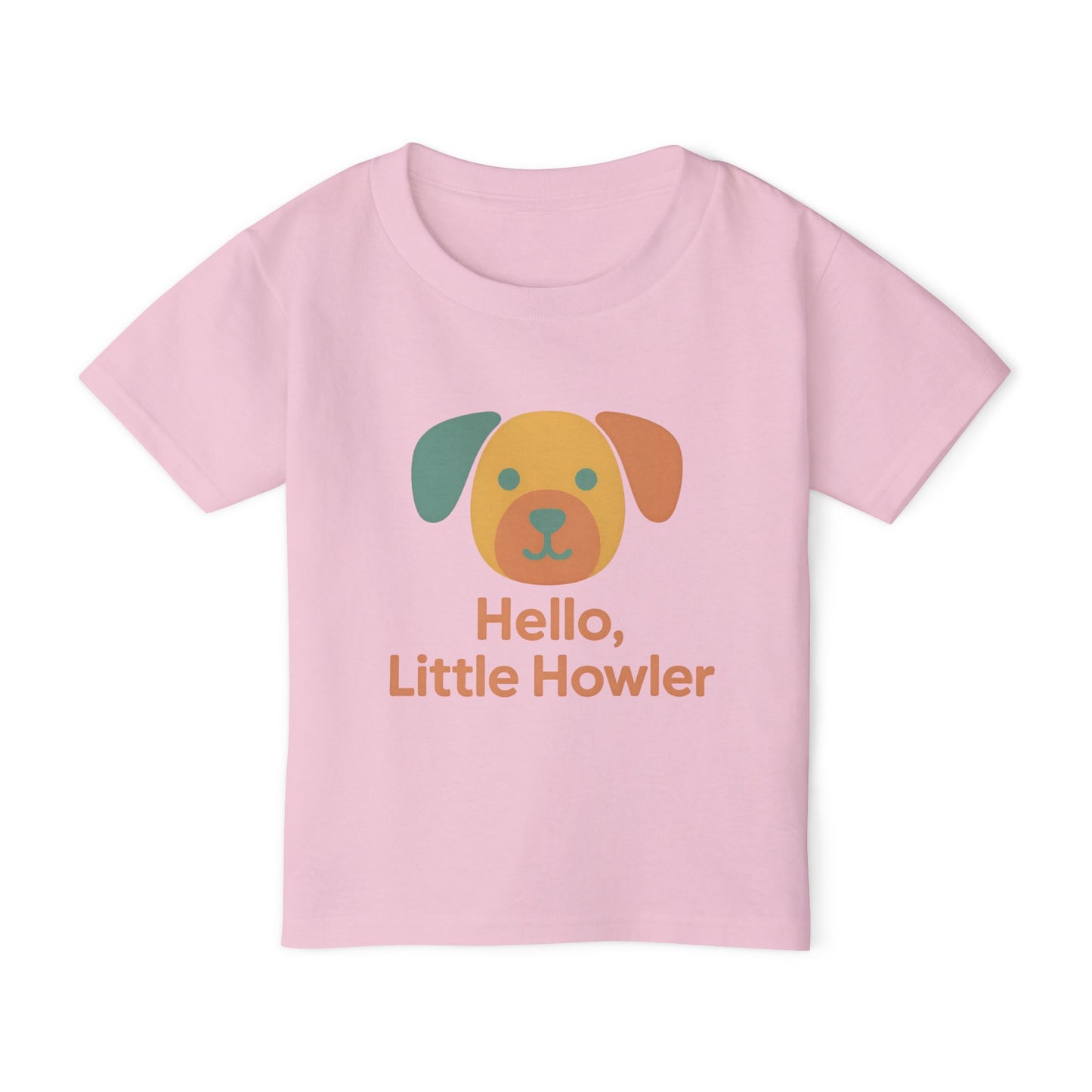Adorable Toddler T-Shirt, Cute Dog Shirt, Hello Little Howler Tee, Kids Gift, Pet Lover Apparel, Fun Playtime Top