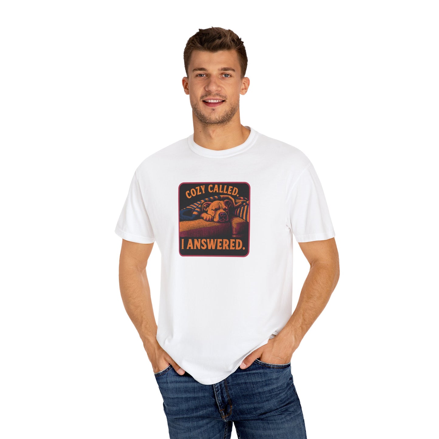 Cozy Called T-Shirt, Unisex Comfortable Tee, Perfect Gift for Relaxation, Casual Wear, Gift for Friends, Cozy Vibes T-Shirt