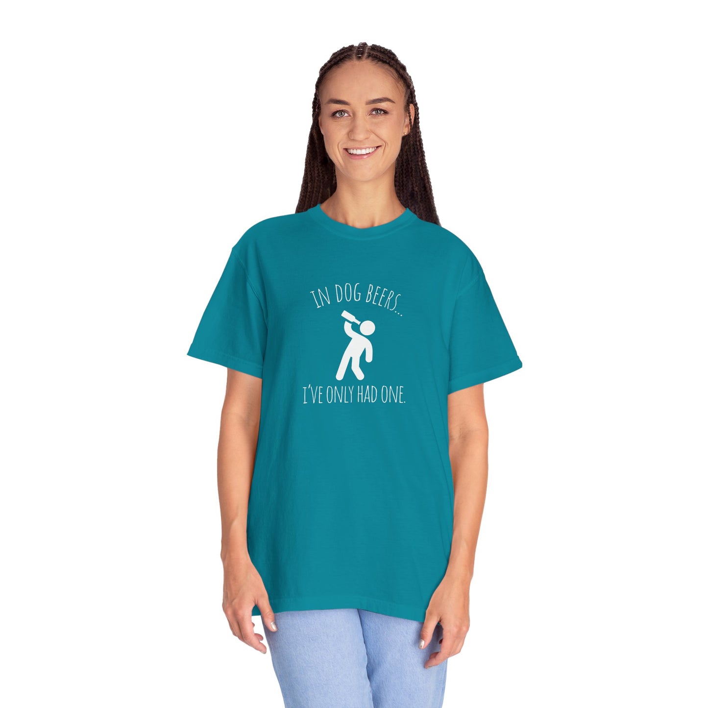 Funny Dog Lovers T-Shirt - "In Dog Beers... I've Only Had One"