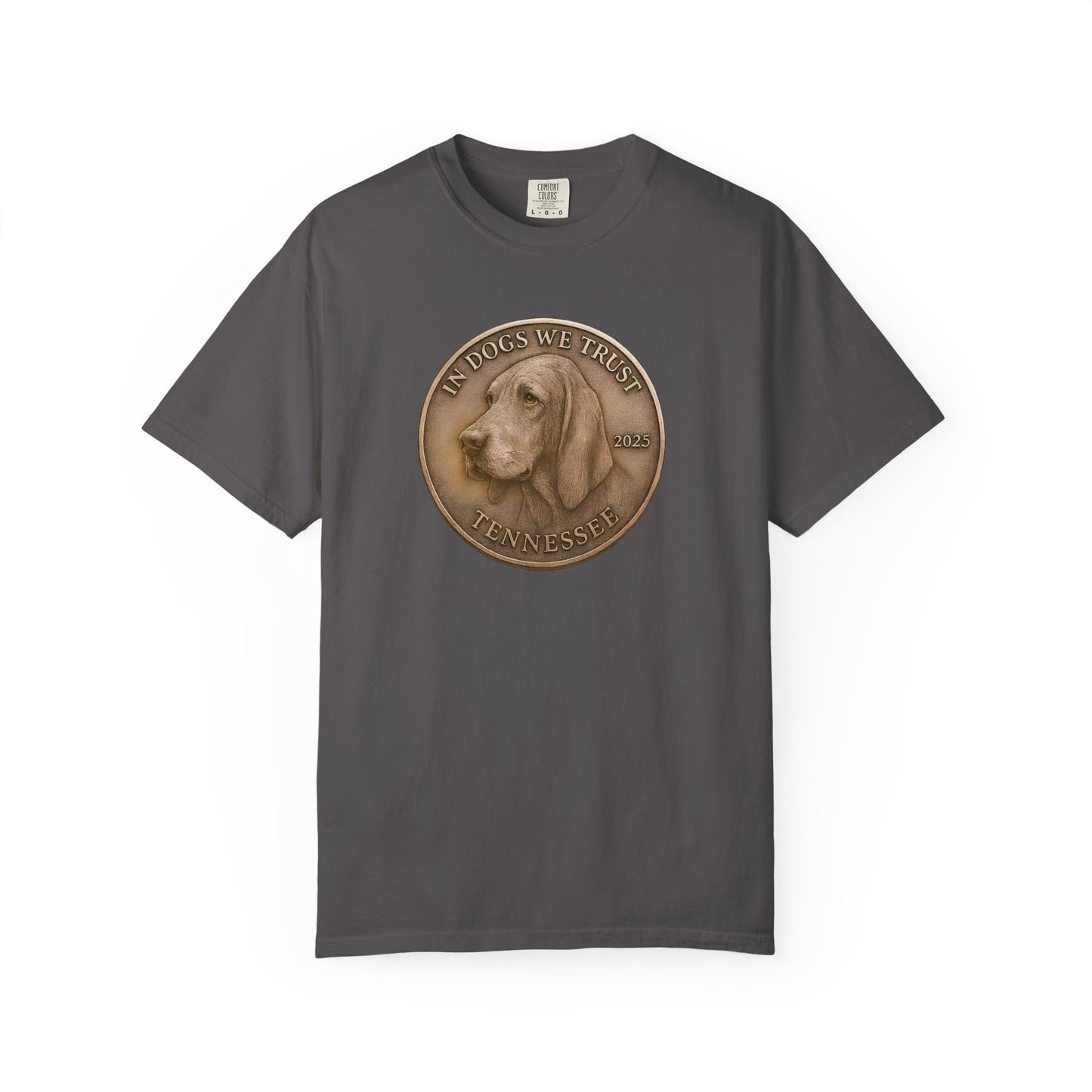 Tennessee State Coin T-Shirt Collection - Proud Dog Breed Illustrations
