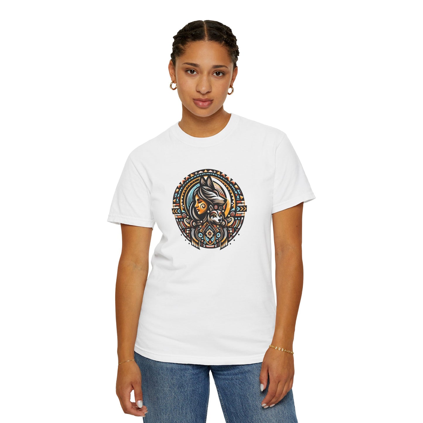 Tribal Art Unisex T-Shirt | Bohemian Style Tee, Graphic Tee, Casual Wear, Unique Gifts, Summer Fashion