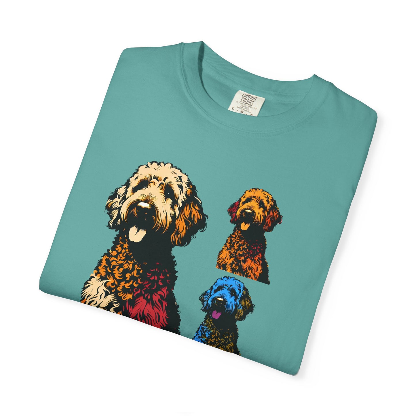 Labradoodle Love Tee – Color Splash Edition