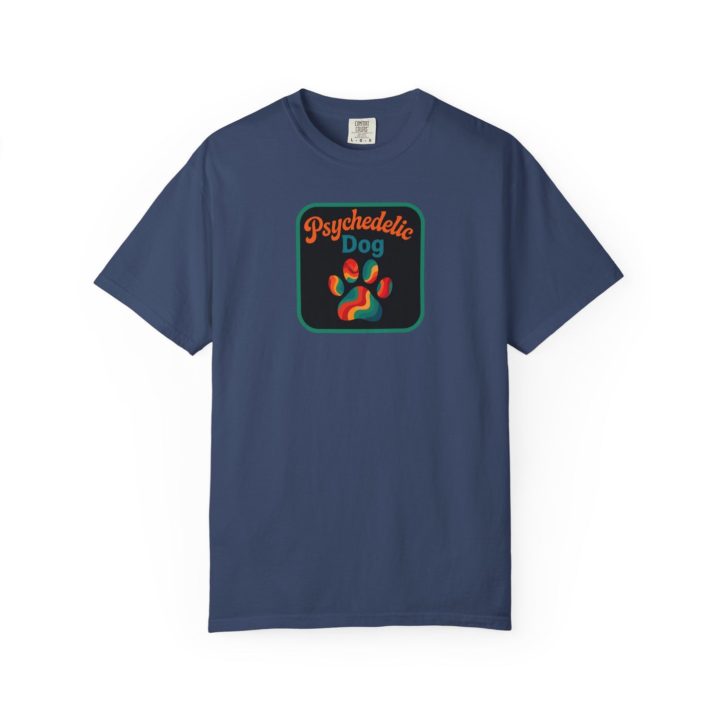 Psychedelic Dog T-shirt