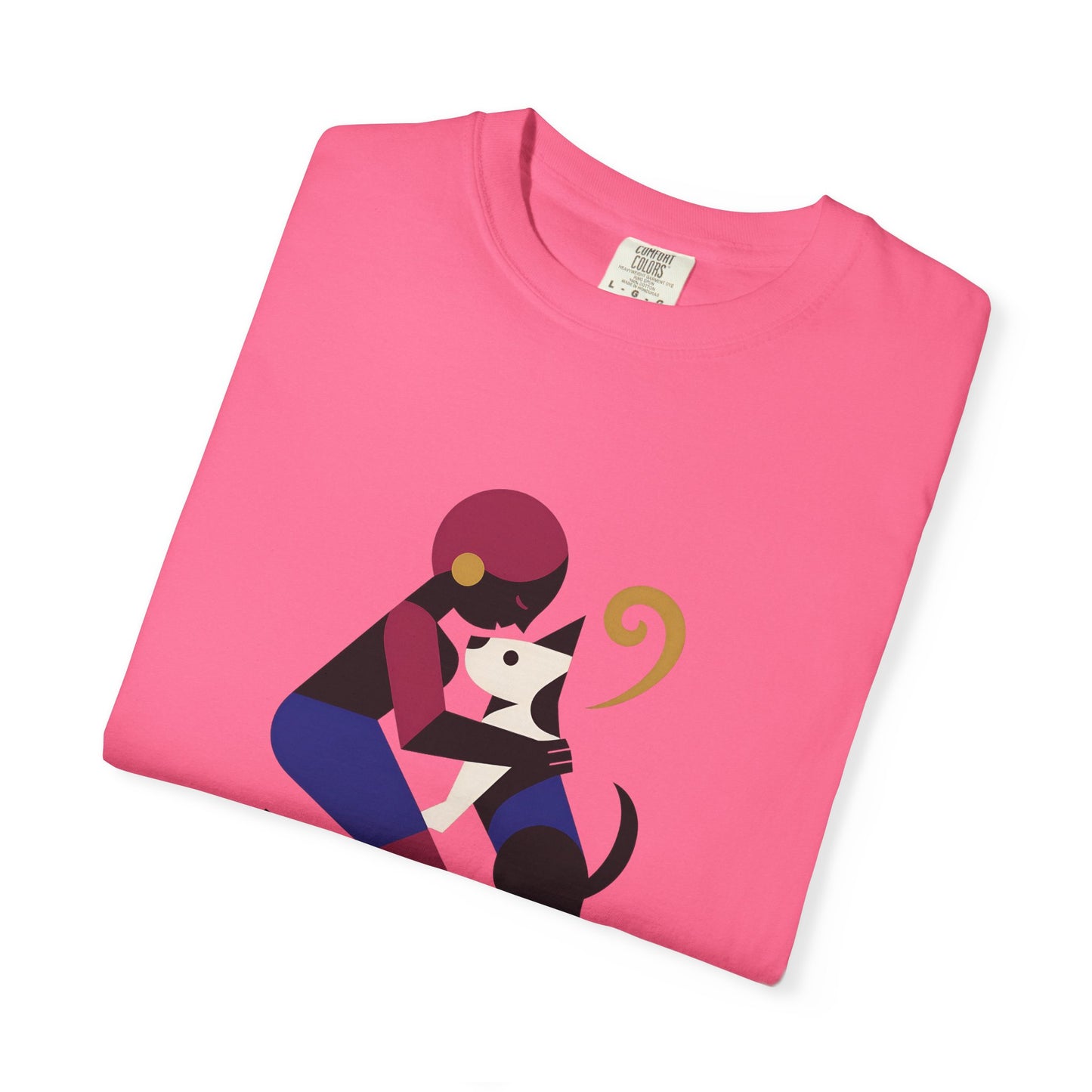 Dog Mom Unisex Garment-Dyed T-Shirt – Perfect Gift for Pet Lovers