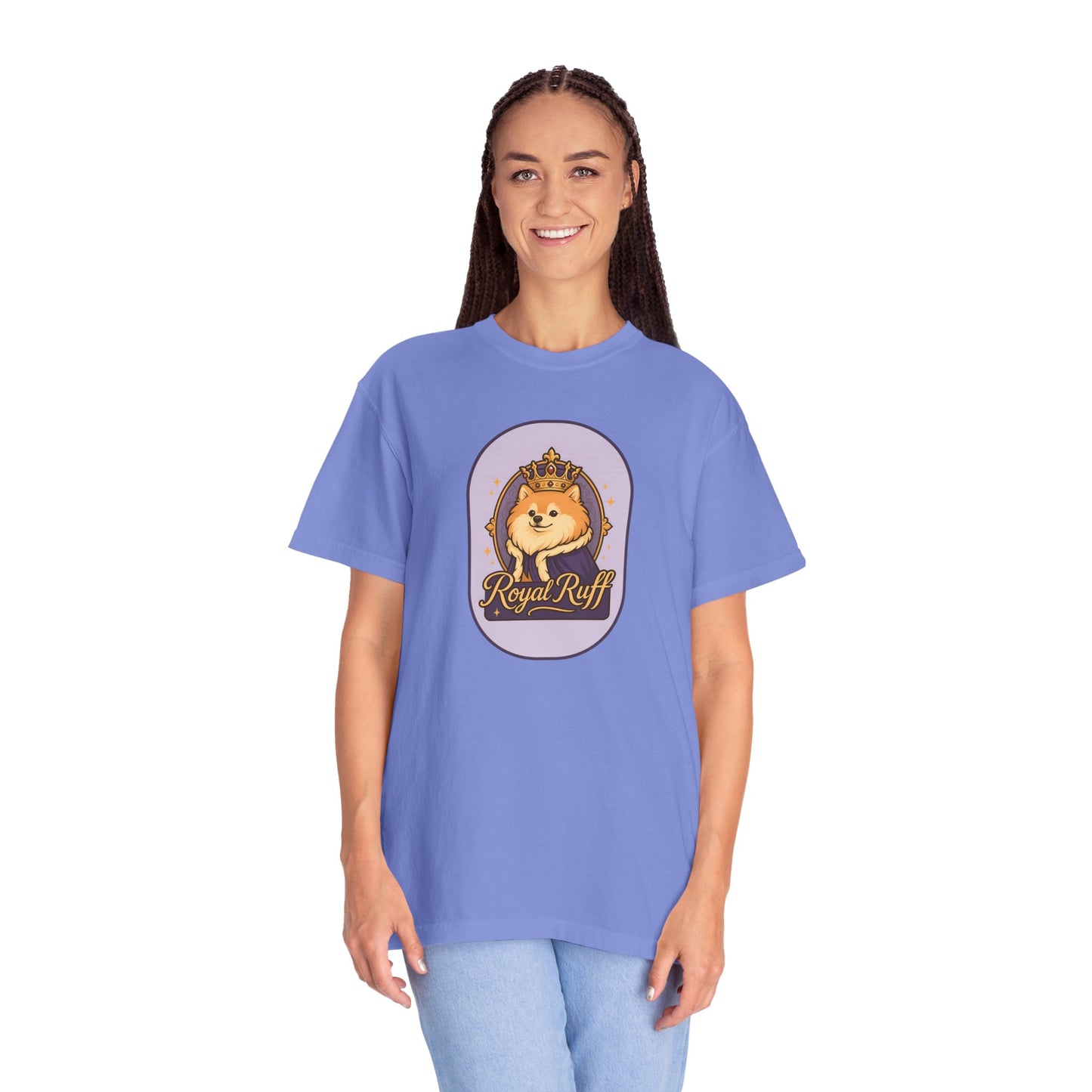 Dog Lover's Royal Ruff T-Shirt - Unisex Funny Pet Tee, Gift for Dog Parents, Cute Animal Shirt, Pet Memorial, Birthday Gift
