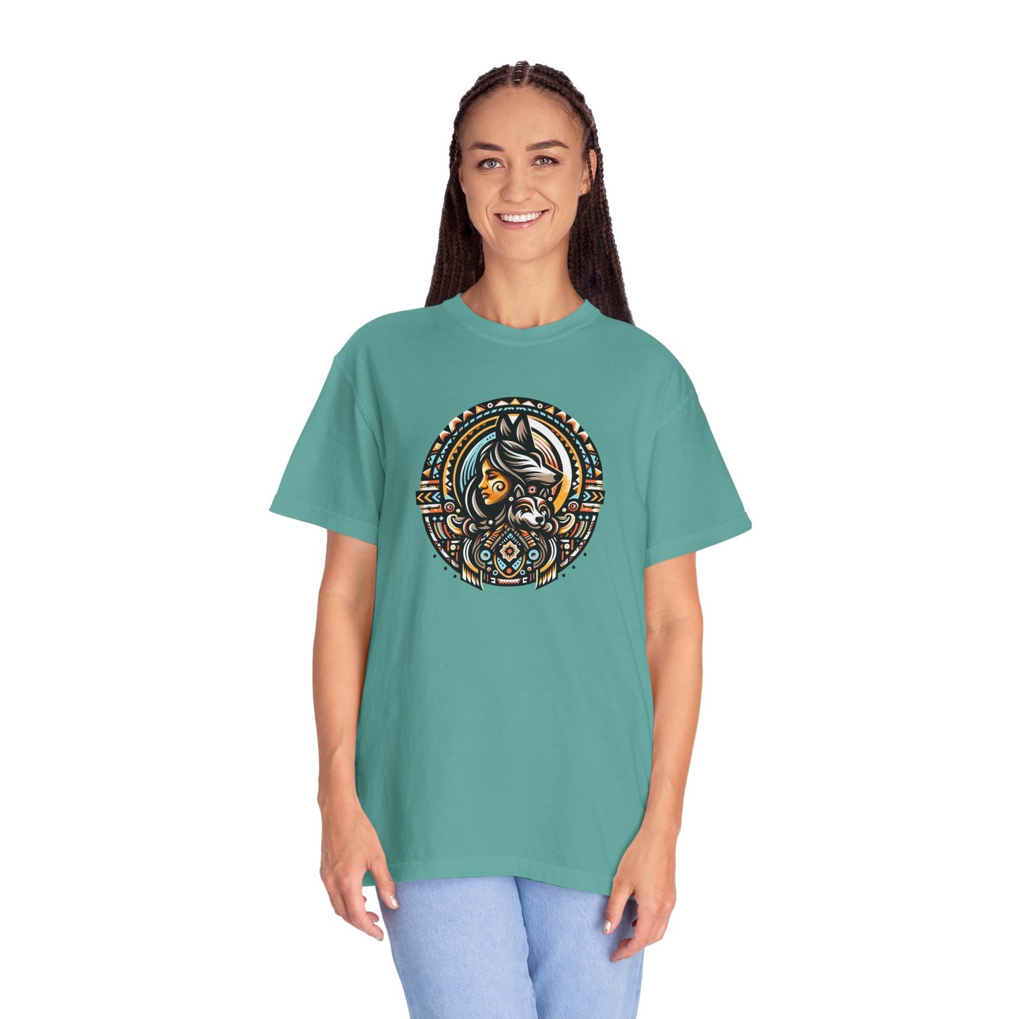 Tribal Art Unisex T-Shirt | Bohemian Style Tee, Graphic Tee, Casual Wear, Unique Gifts, Summer Fashion