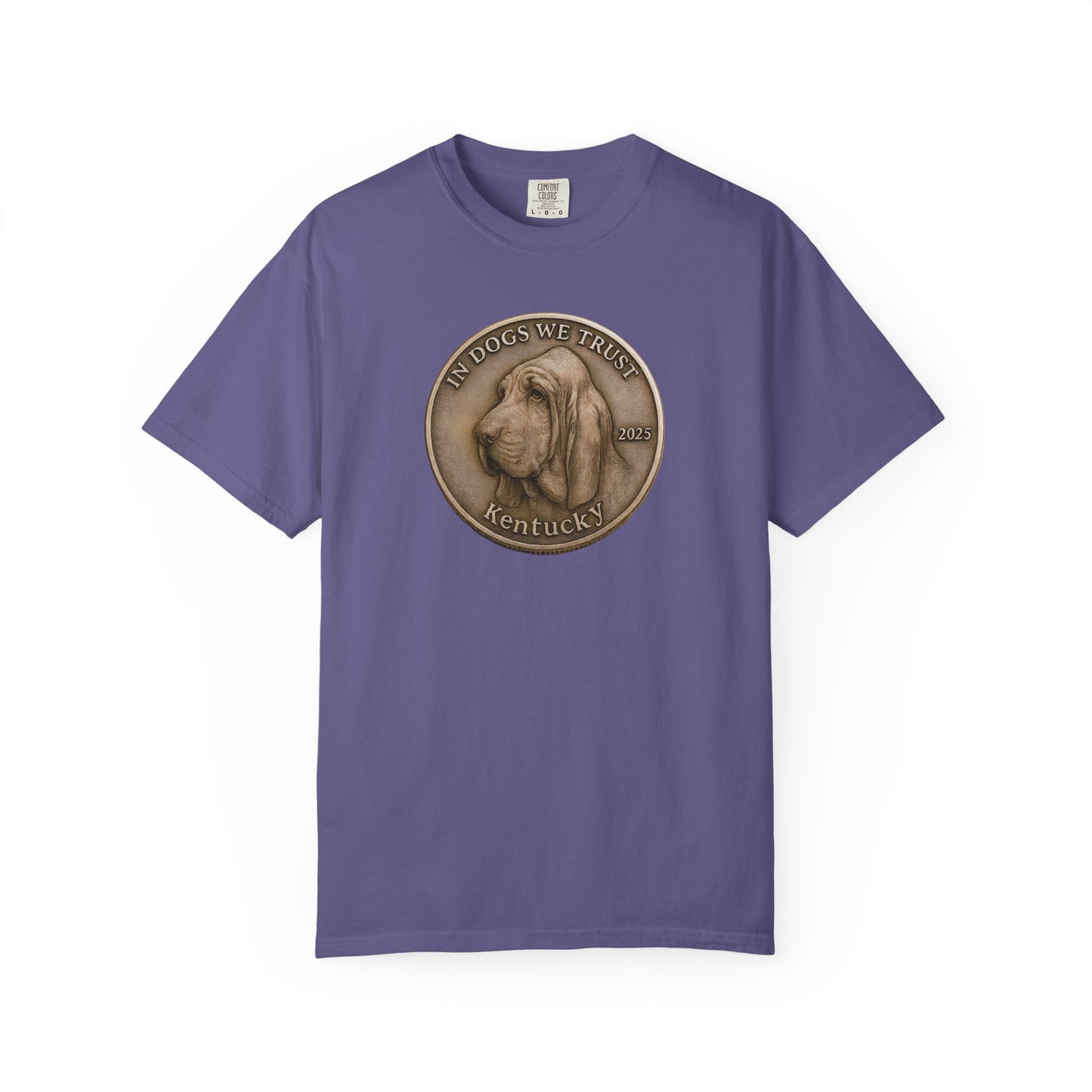 Kentucky State Coin T-Shirt Collection - Proud Dog Breed Illustrations