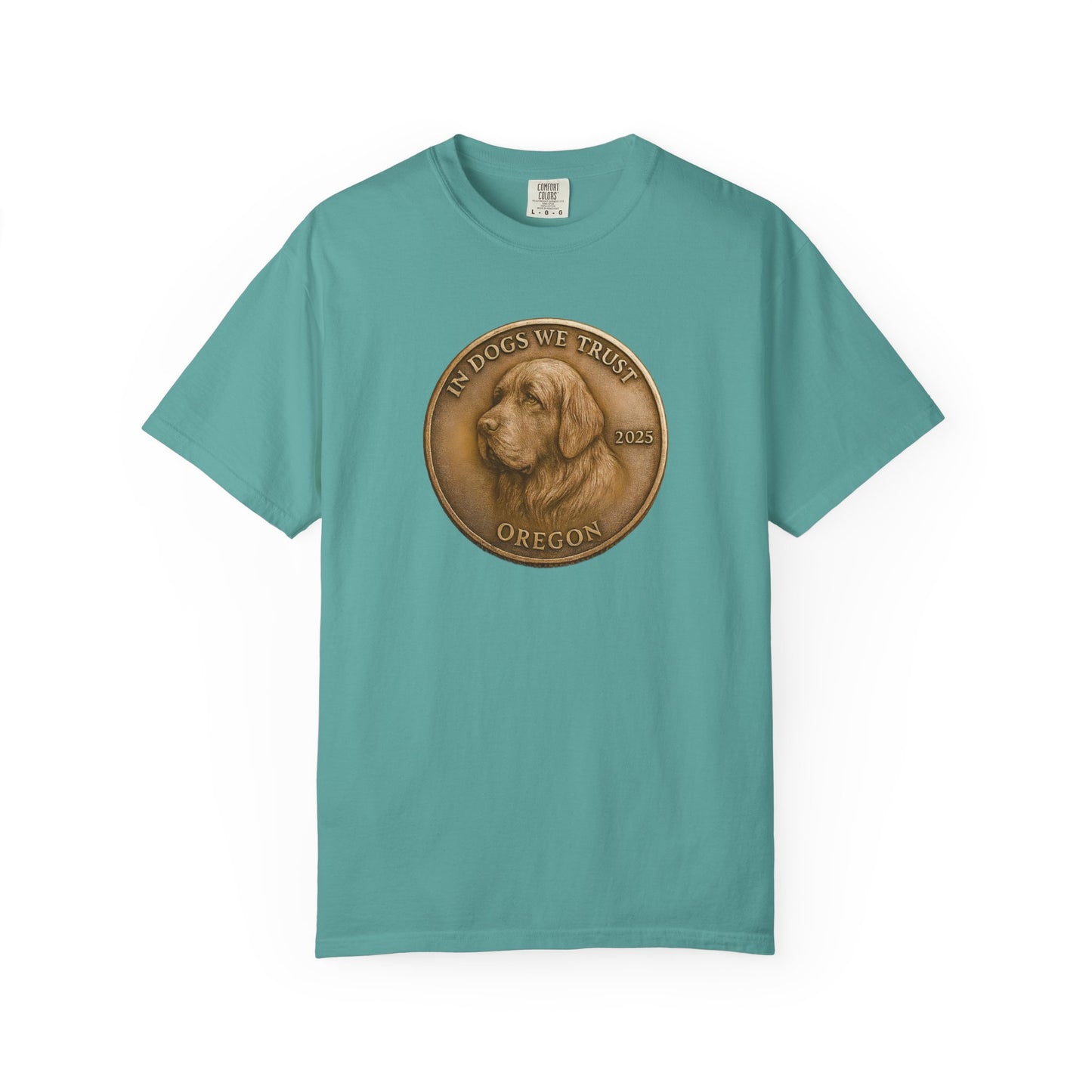 Oregon State Coin T-Shirt Collection - Proud Dog Breed Illustrations