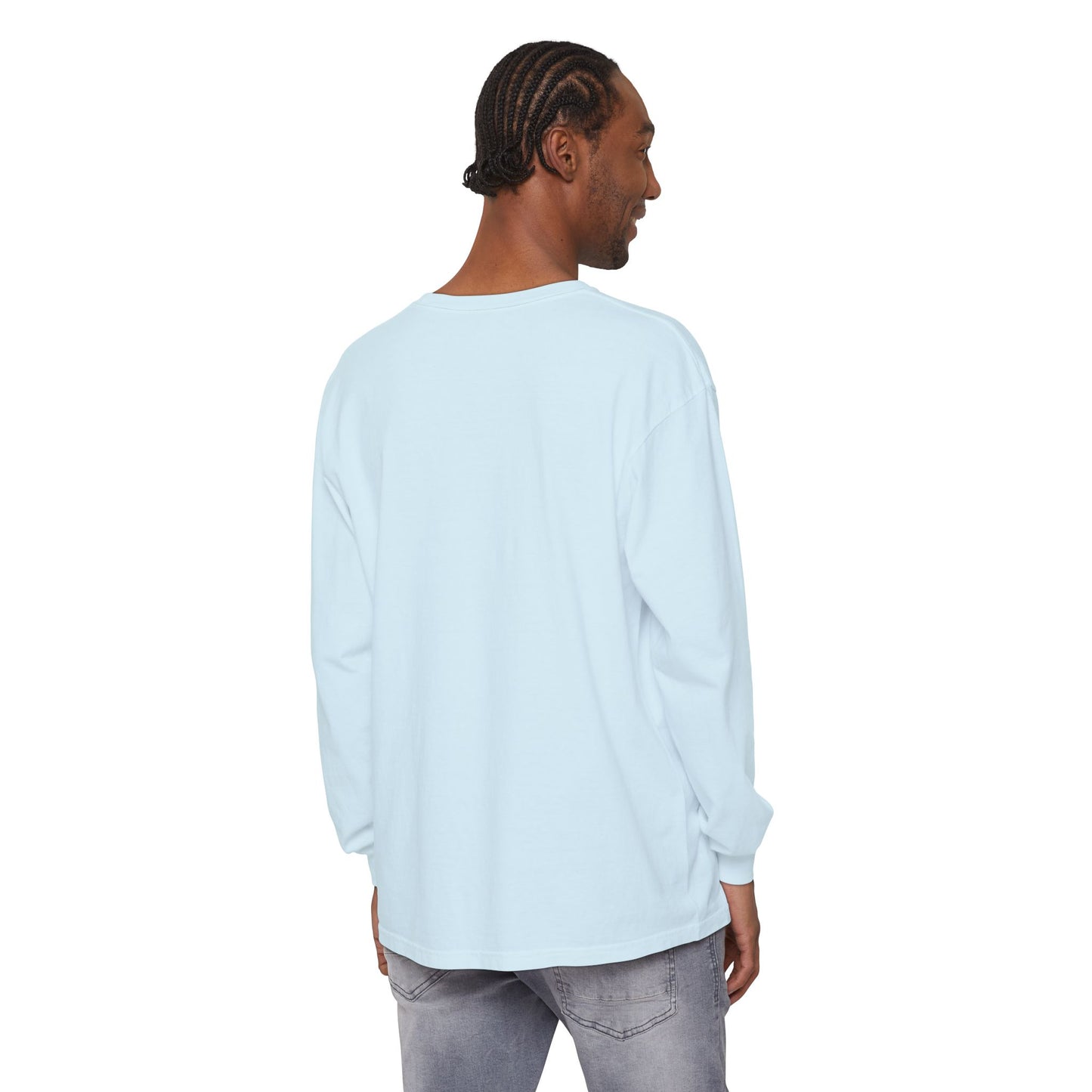Cool Dog Long Sleeve T-Shirt | Unisex Garment-Dyed Tee