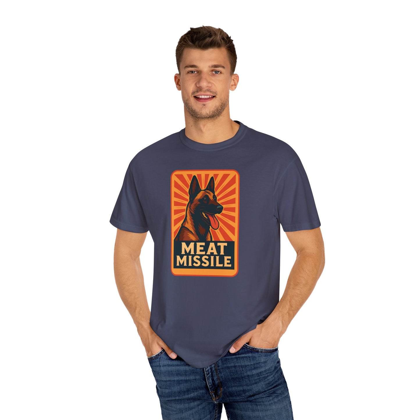 🚀 Belgian Malinois “Meat Missile” Tee