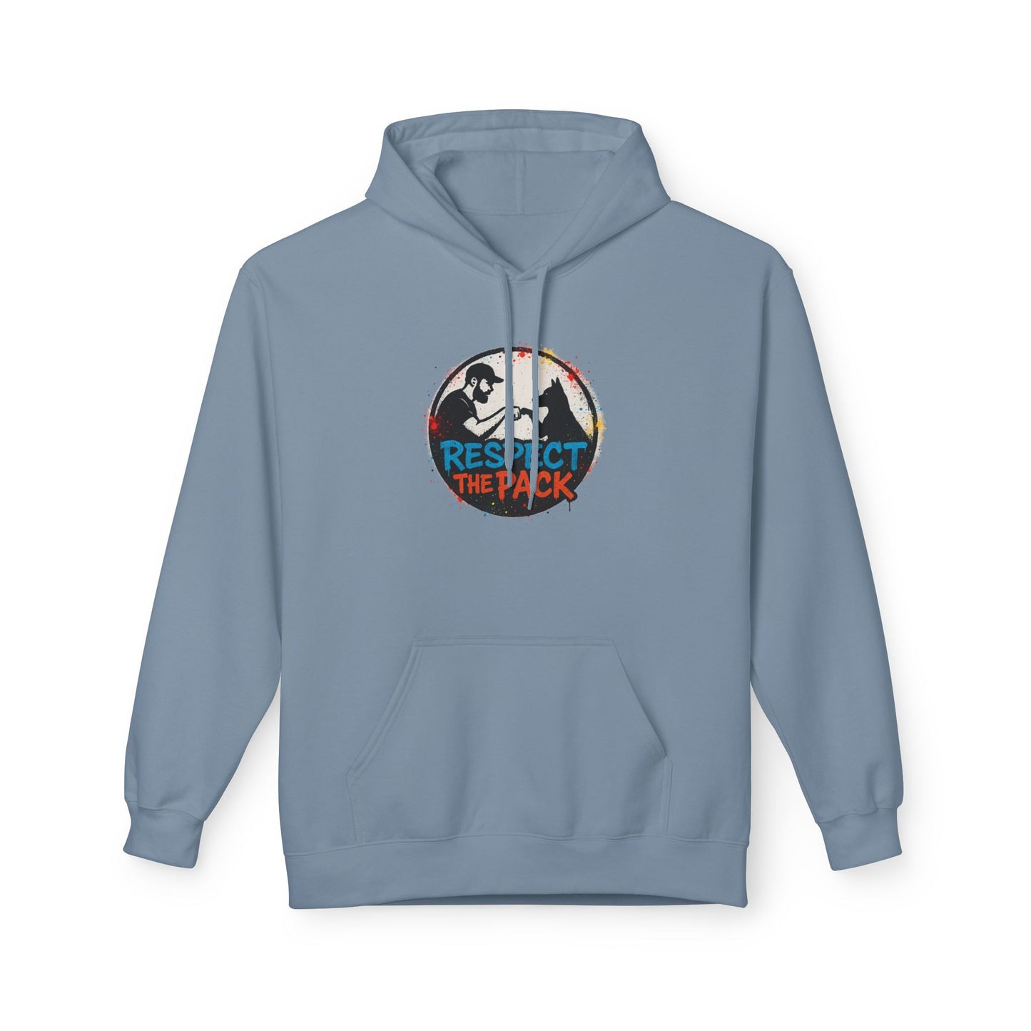 Dog Dad Fleece Hoodie, Unisex Softstyle Hooded Sweatshirt, Perfect Gift for Dog Lovers, Comfortable and Stylish