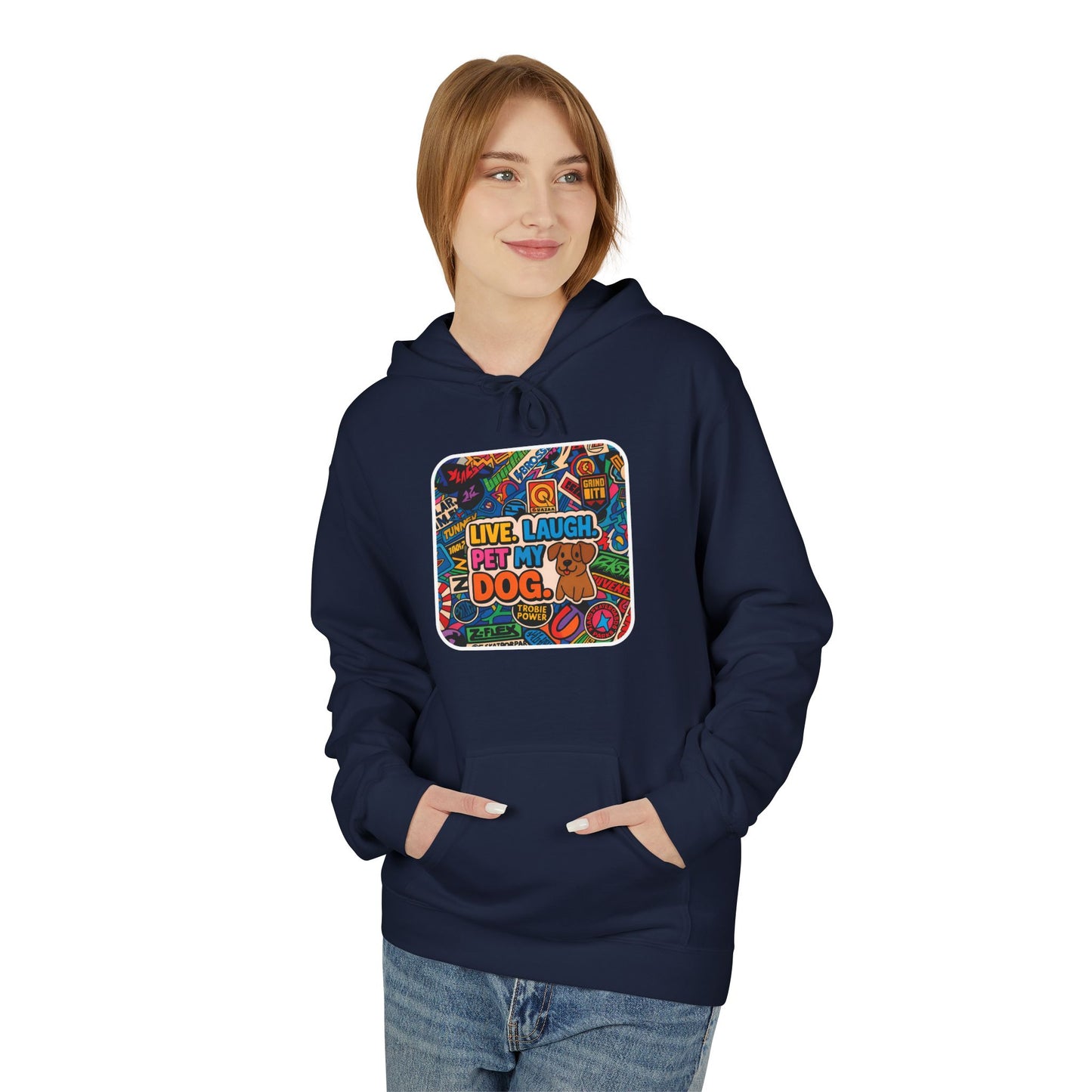 Hoodie - Dog Mom Design - Perfect Gift for Dog Lovers