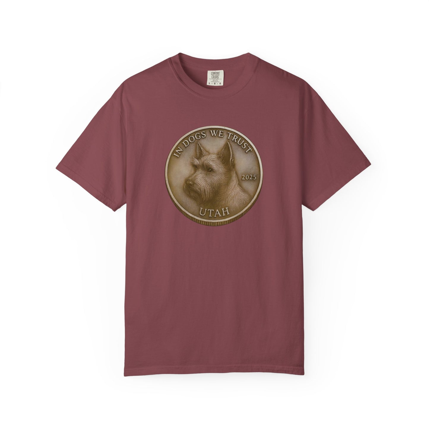 Utah State Coin T-Shirt Collection - Proud Dog Breed Illustrations