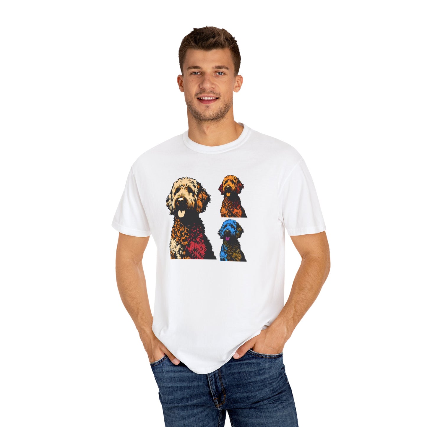 Labradoodle Love Tee – Color Splash Edition