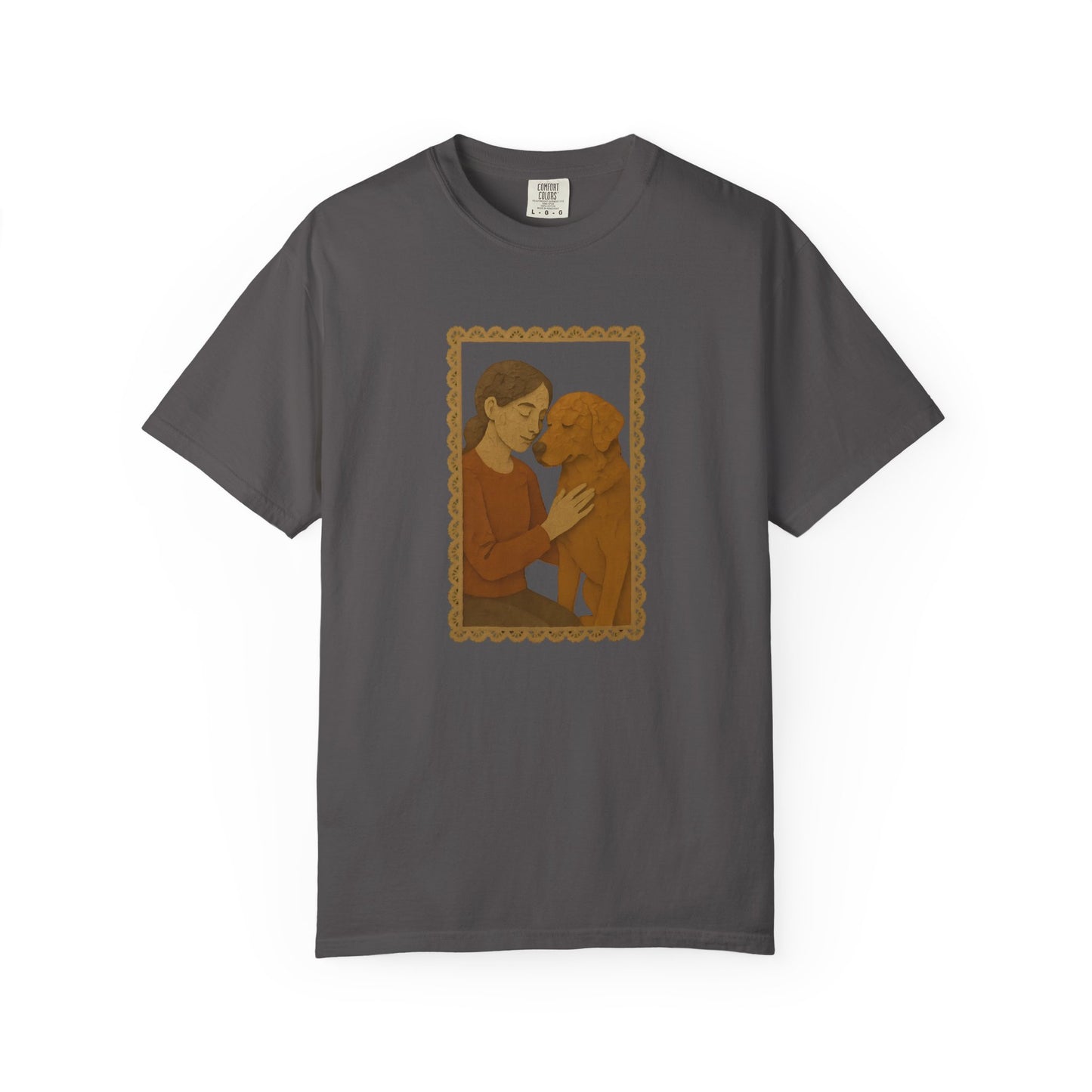 Dog Mom T-shirt - Unisex Garment-Dyed Tee for Pet Lovers