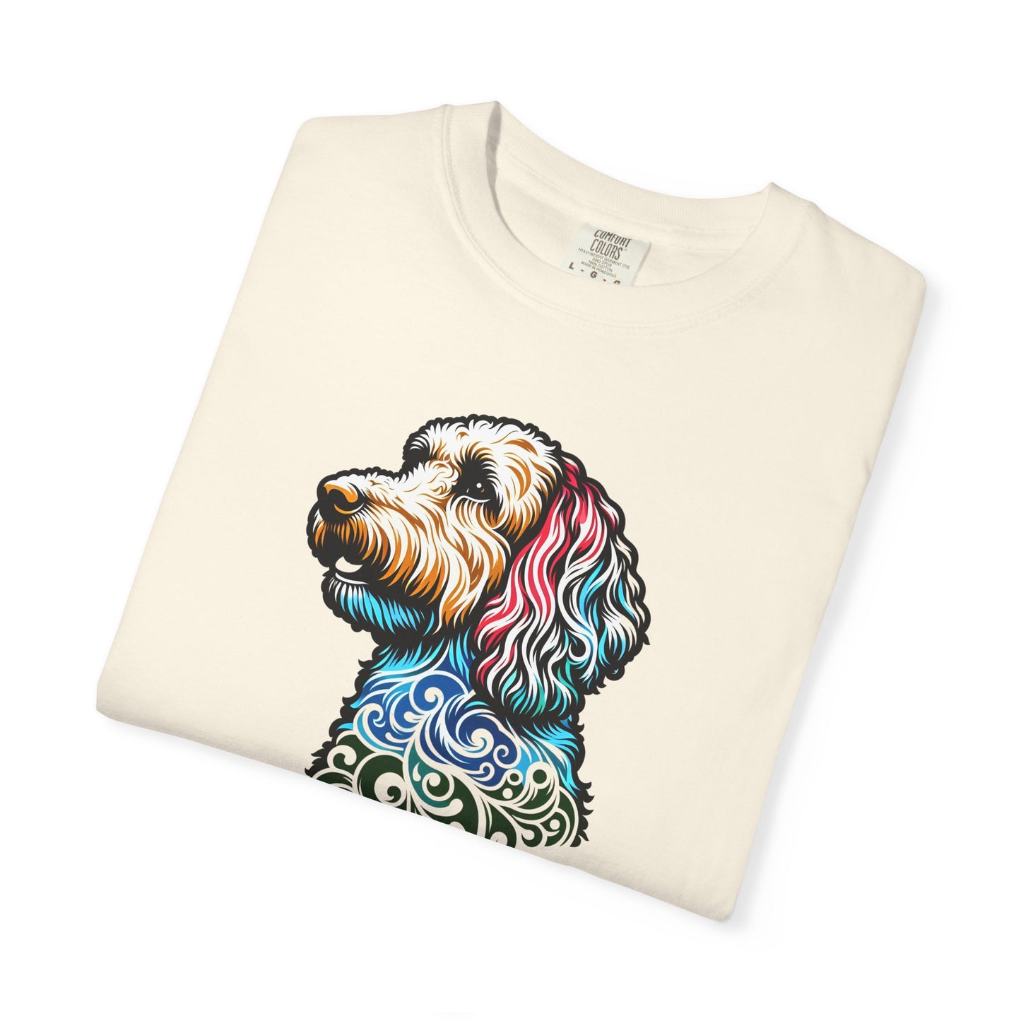 Labradoodle Love Tee – Color Splash Edition