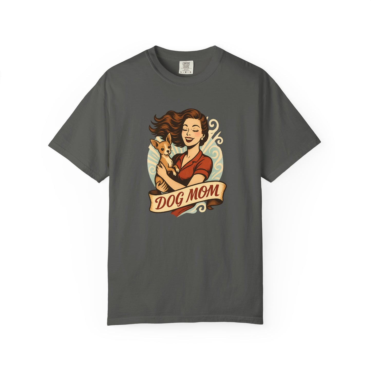 Dog Mom T-Shirt, Unisex Dog Lover Tee, Pet Owner Gift, Cute Dog Theme Apparel, Mother's Day Gift Idea, Casual Dog Mom Outfit