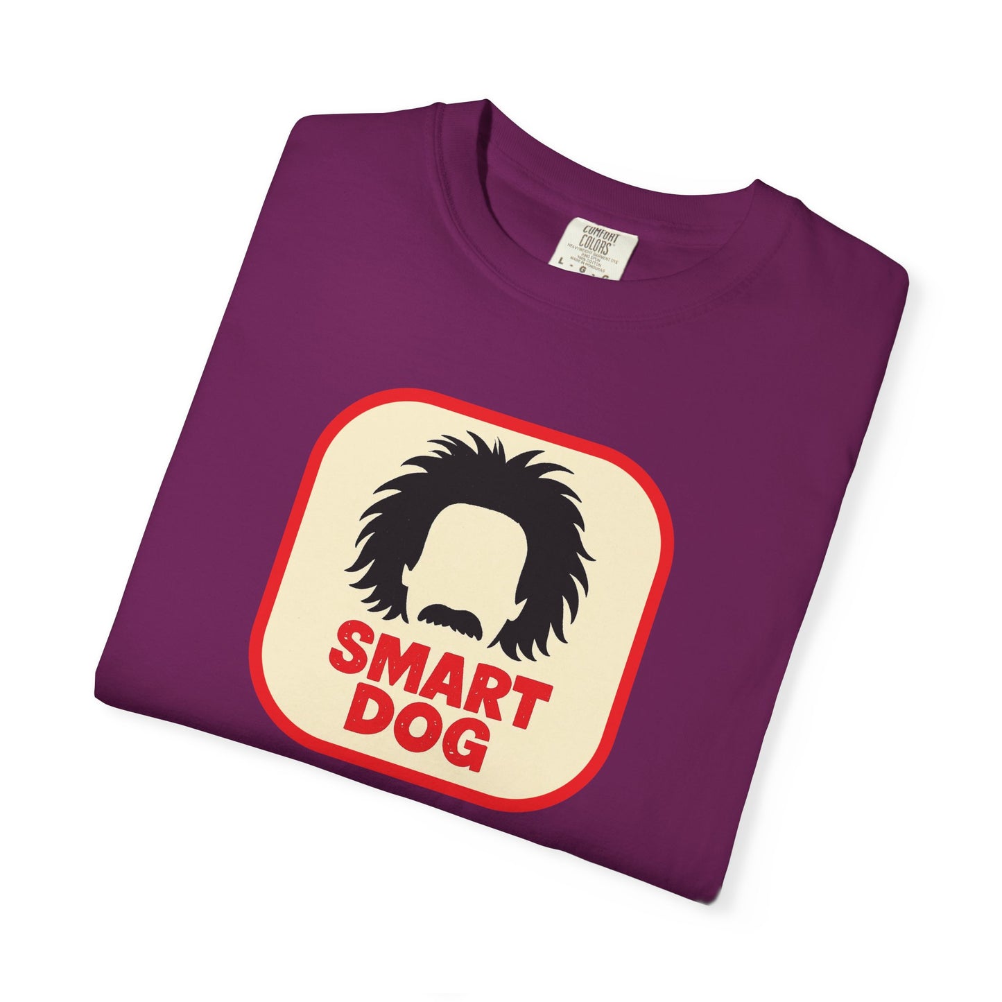Dog Lover Graphic T-shirt - Smart Dog, Albert Einstein Design