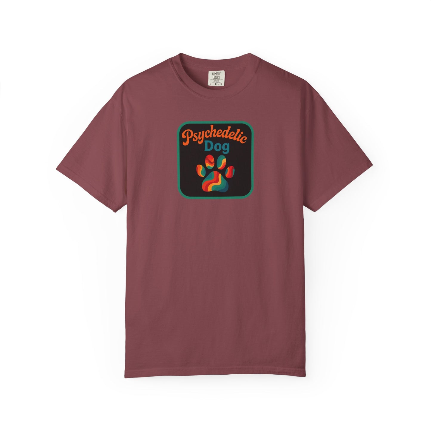 Psychedelic Dog T-shirt