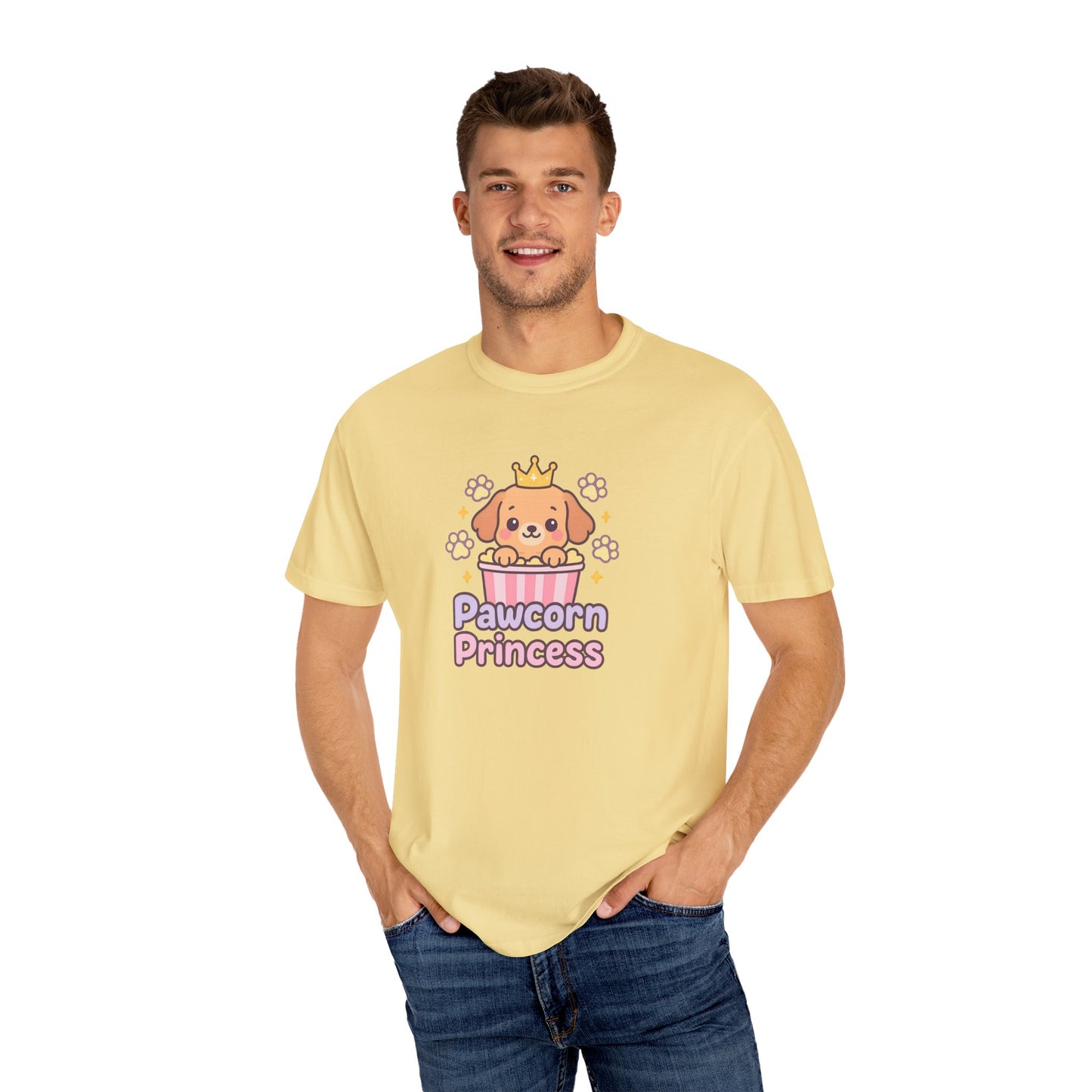 Pawprint Princess T-Shirt, Cute Dog Lover Tee, Funny Pet Shirt, Gift for Dog Moms, Animal Lover Clothing